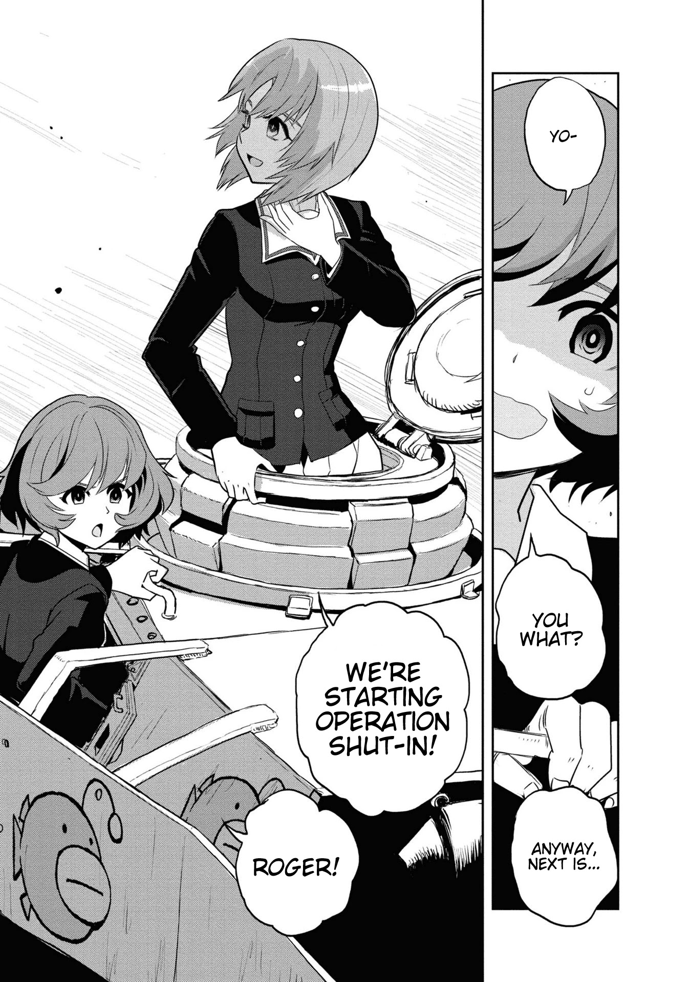 Girls & Panzer - Ribbon no Musha Chapter 62 page 15 - Chapter 62: The Showdown with Nishizumi Miho (Part 6)