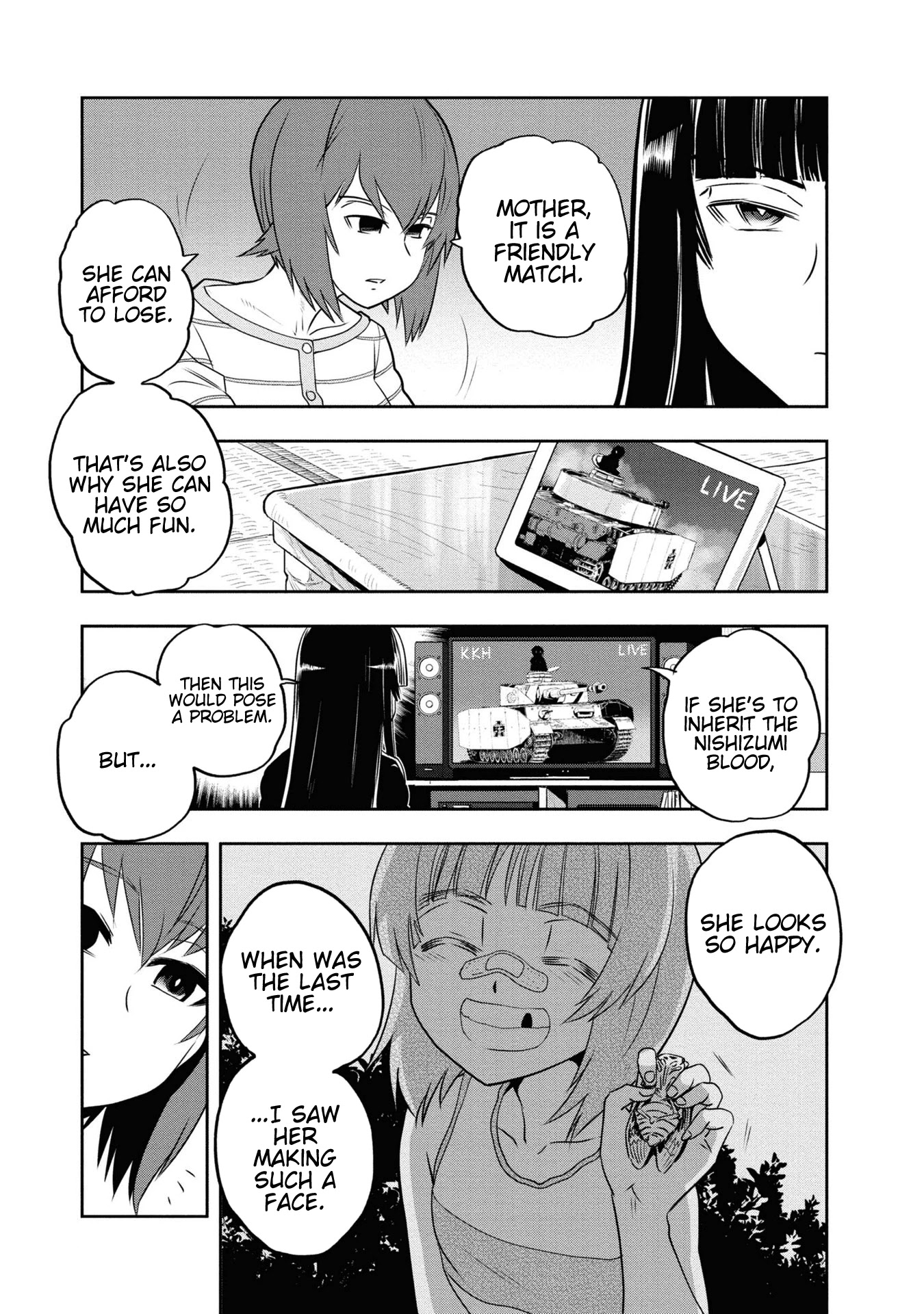 Girls & Panzer - Ribbon no Musha Chapter 62 page 23 - Chapter 62: The Showdown with Nishizumi Miho (Part 6)