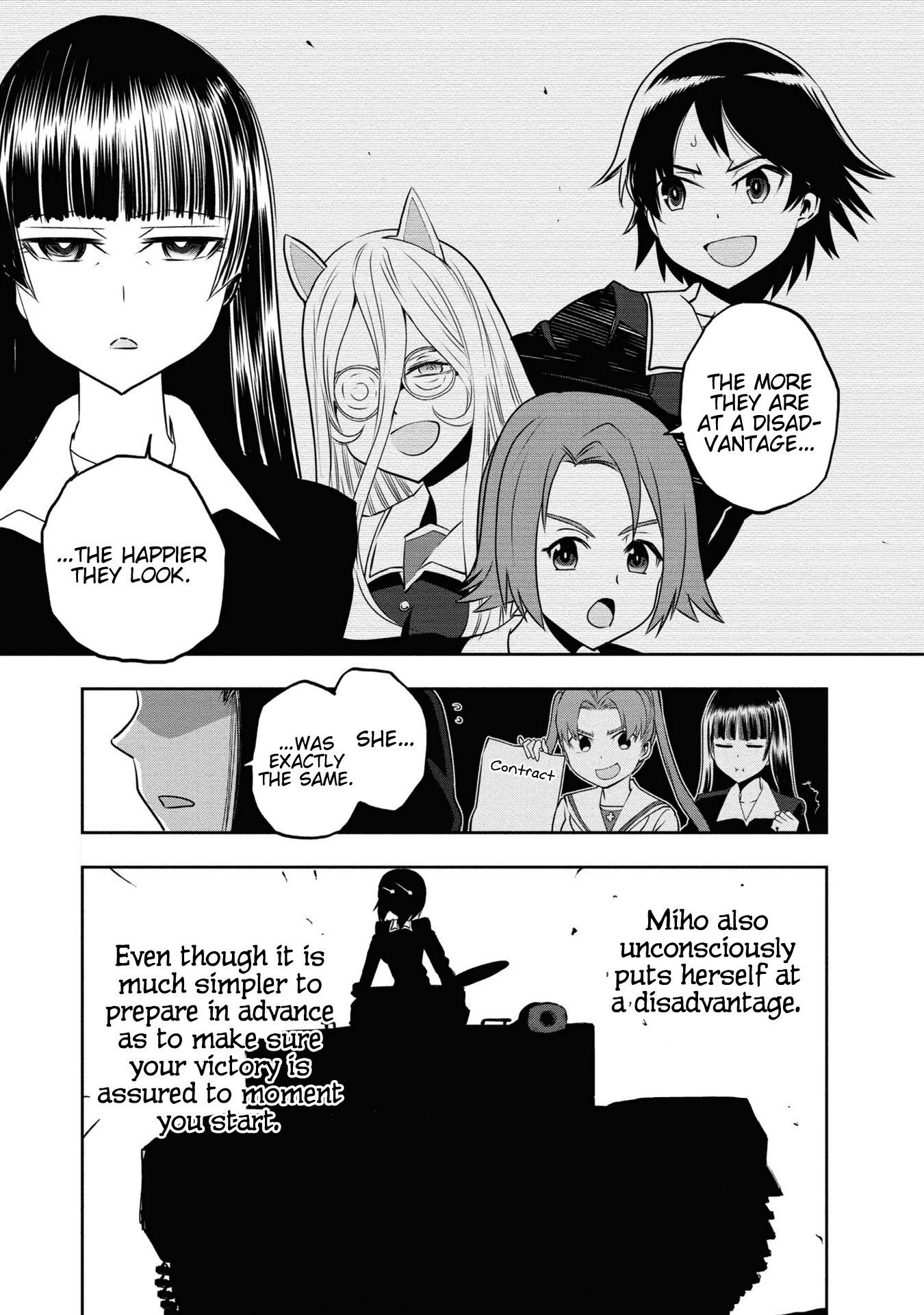 Girls & Panzer - Ribbon no Musha Chapter 62 page 25 - Chapter 62: The Showdown with Nishizumi Miho (Part 6)