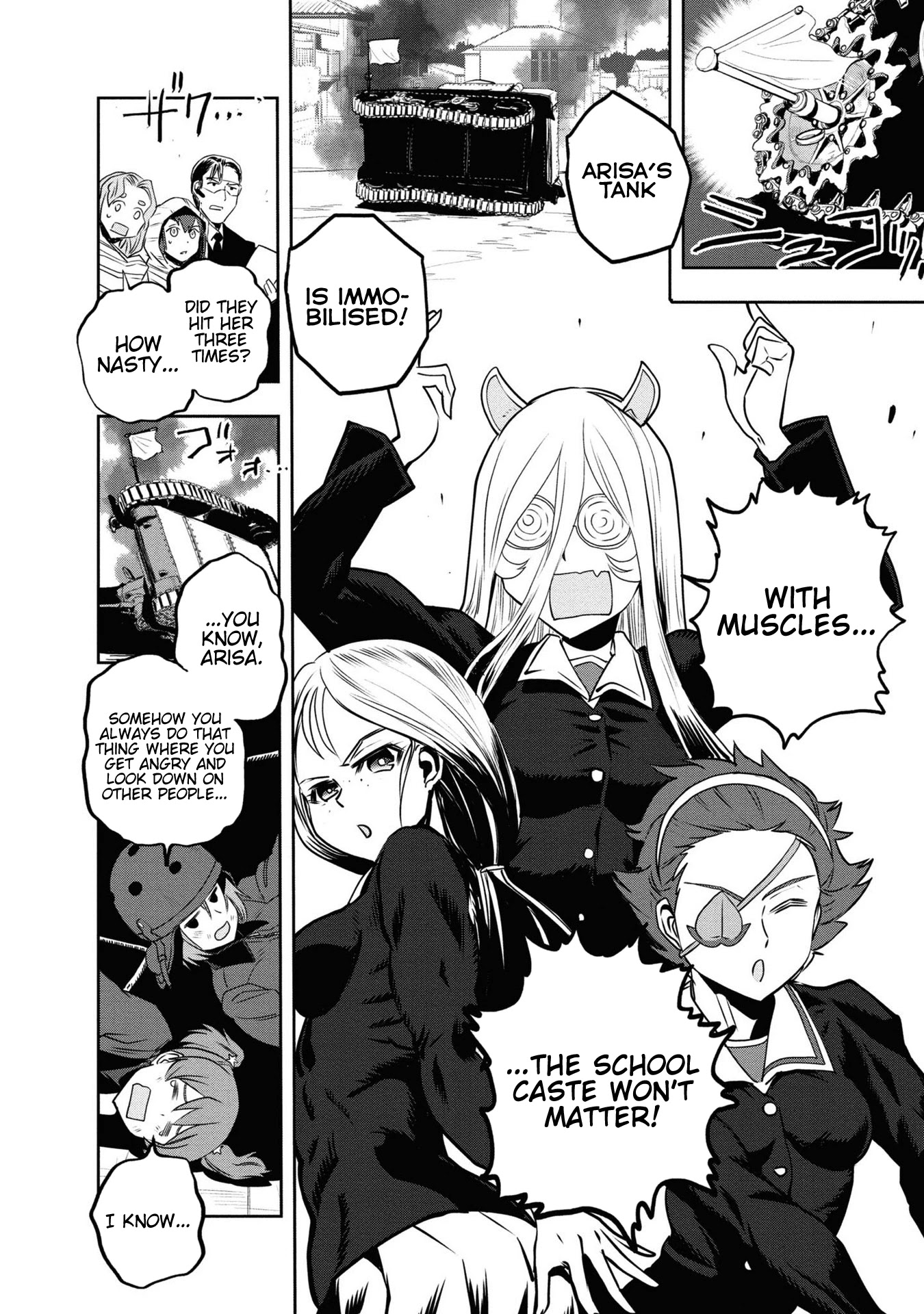 Girls & Panzer - Ribbon no Musha Chapter 62 page 38 - Chapter 62: The Showdown with Nishizumi Miho (Part 6)