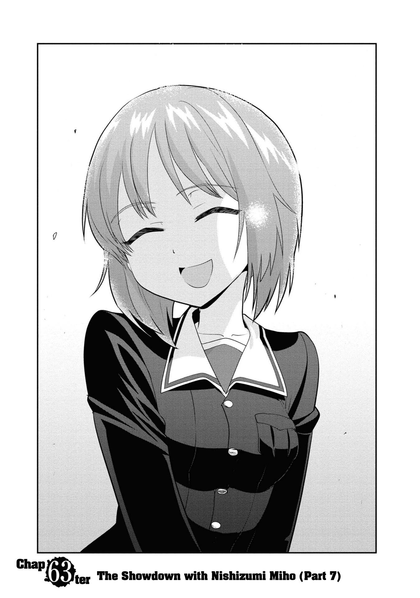 Girls & Panzer - Ribbon no Musha Chapter 63 page 1 - Chapter 63: The Showdown with Nishizumi Miho (Part 7)