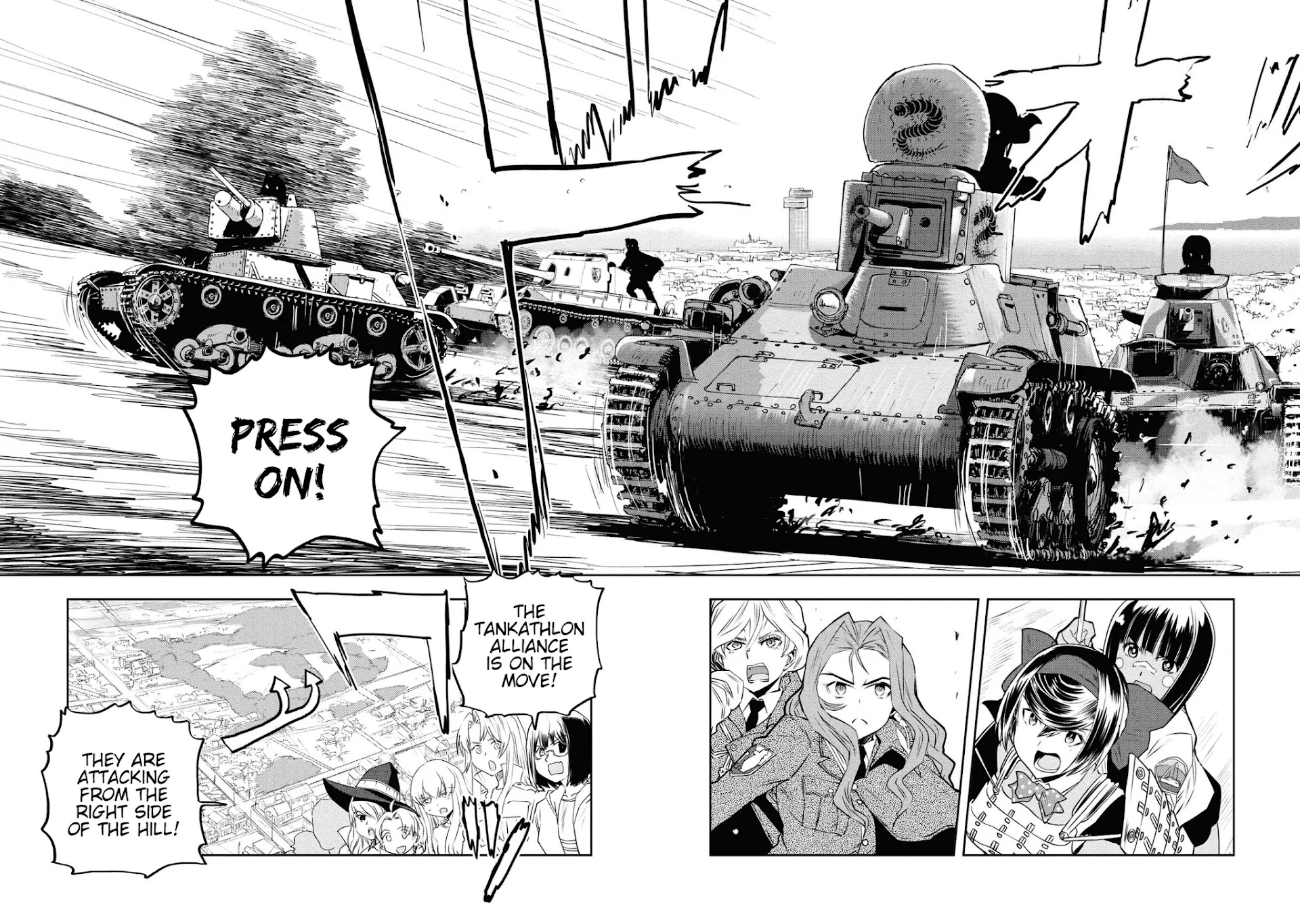 Girls & Panzer - Ribbon no Musha Chapter 63 page 10 - Chapter 63: The Showdown with Nishizumi Miho (Part 7)
