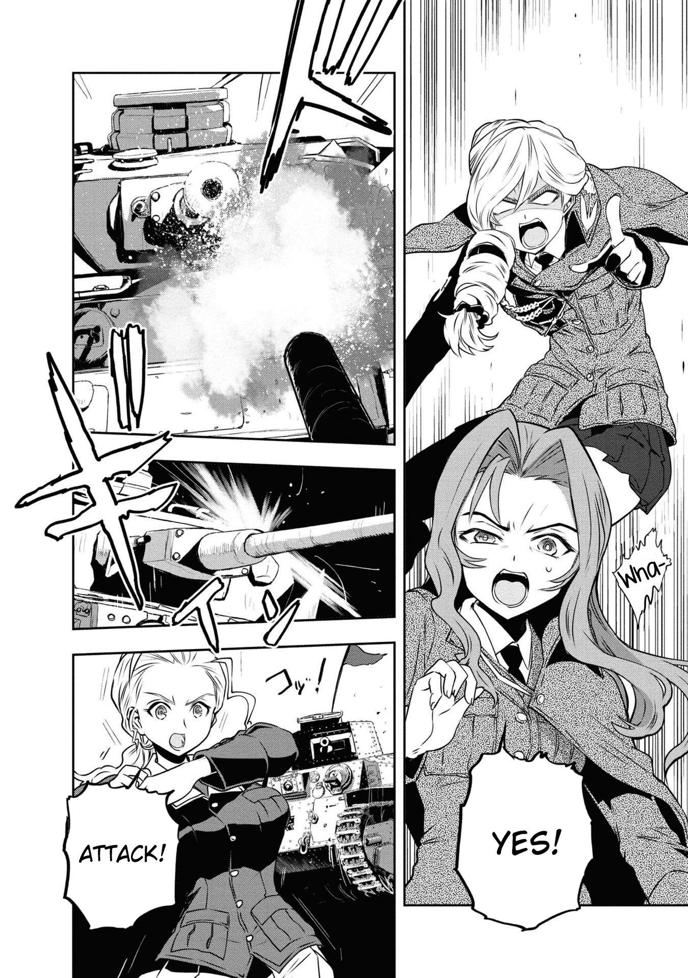 Girls & Panzer - Ribbon no Musha Chapter 63 page 15 - Chapter 63: The Showdown with Nishizumi Miho (Part 7)