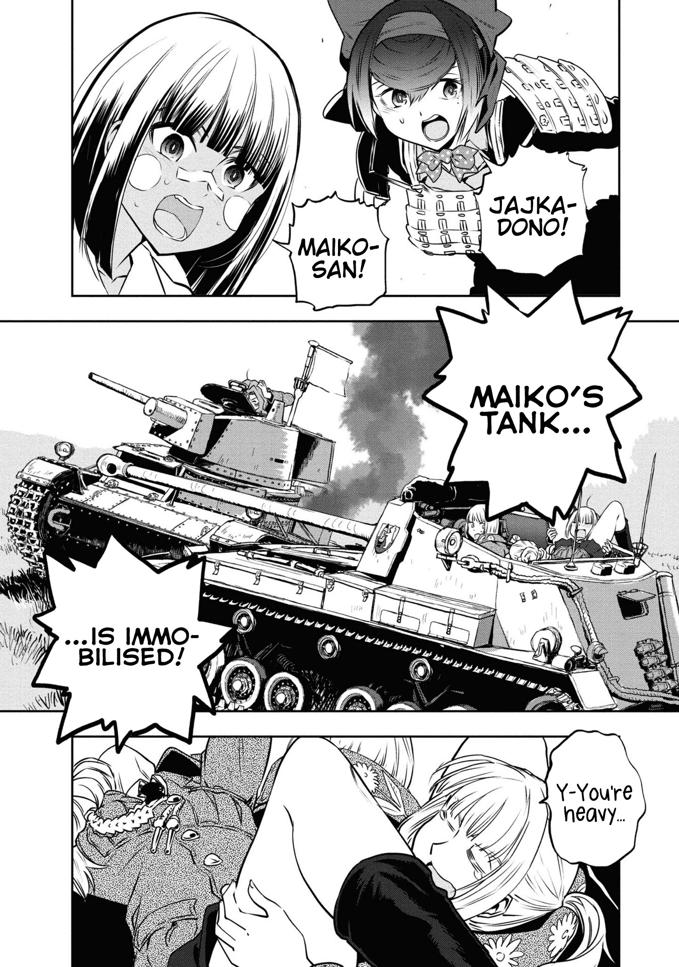 Girls & Panzer - Ribbon no Musha Chapter 63 page 19 - Chapter 63: The Showdown with Nishizumi Miho (Part 7)