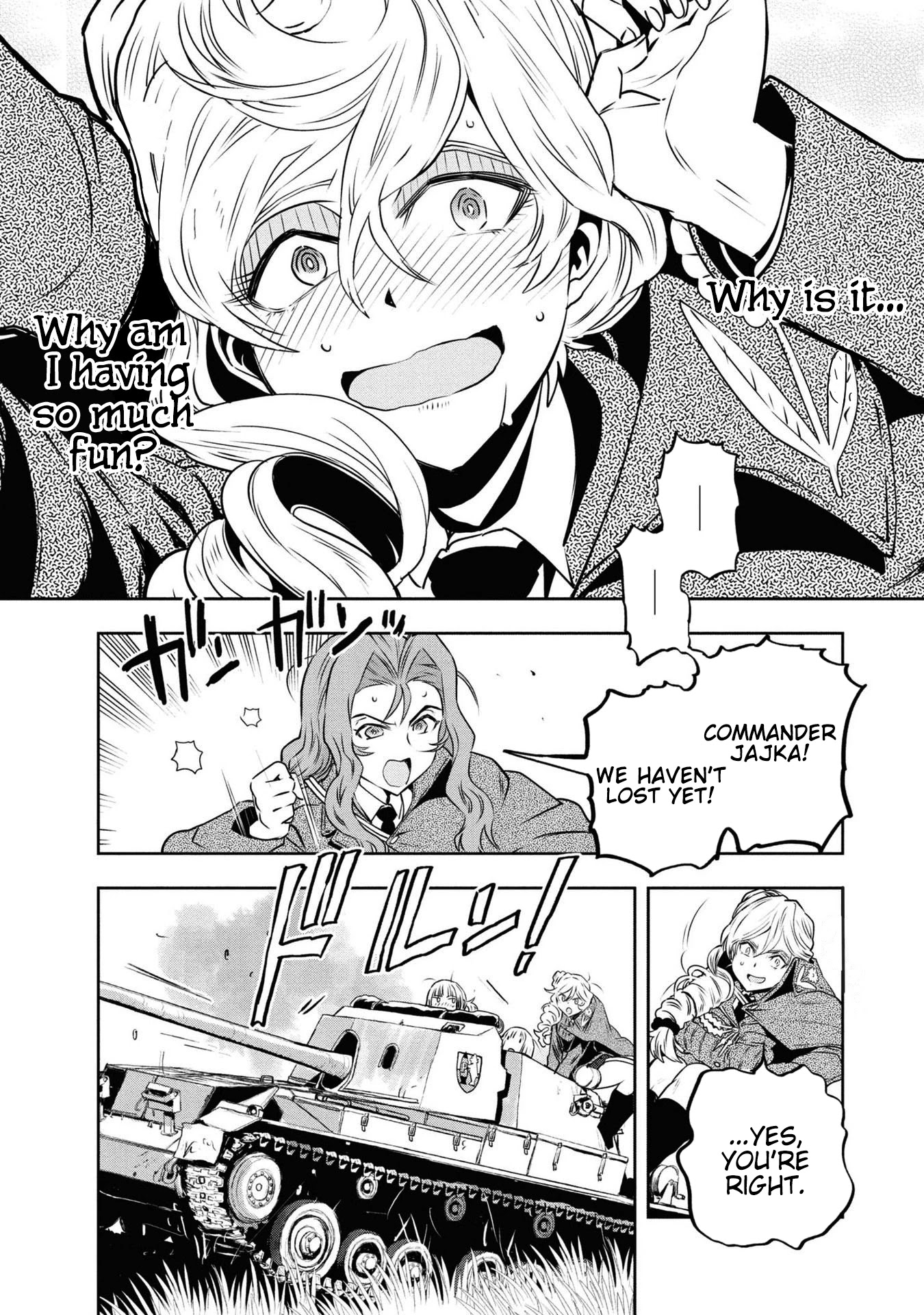 Girls & Panzer - Ribbon no Musha Chapter 63 page 21 - Chapter 63: The Showdown with Nishizumi Miho (Part 7)