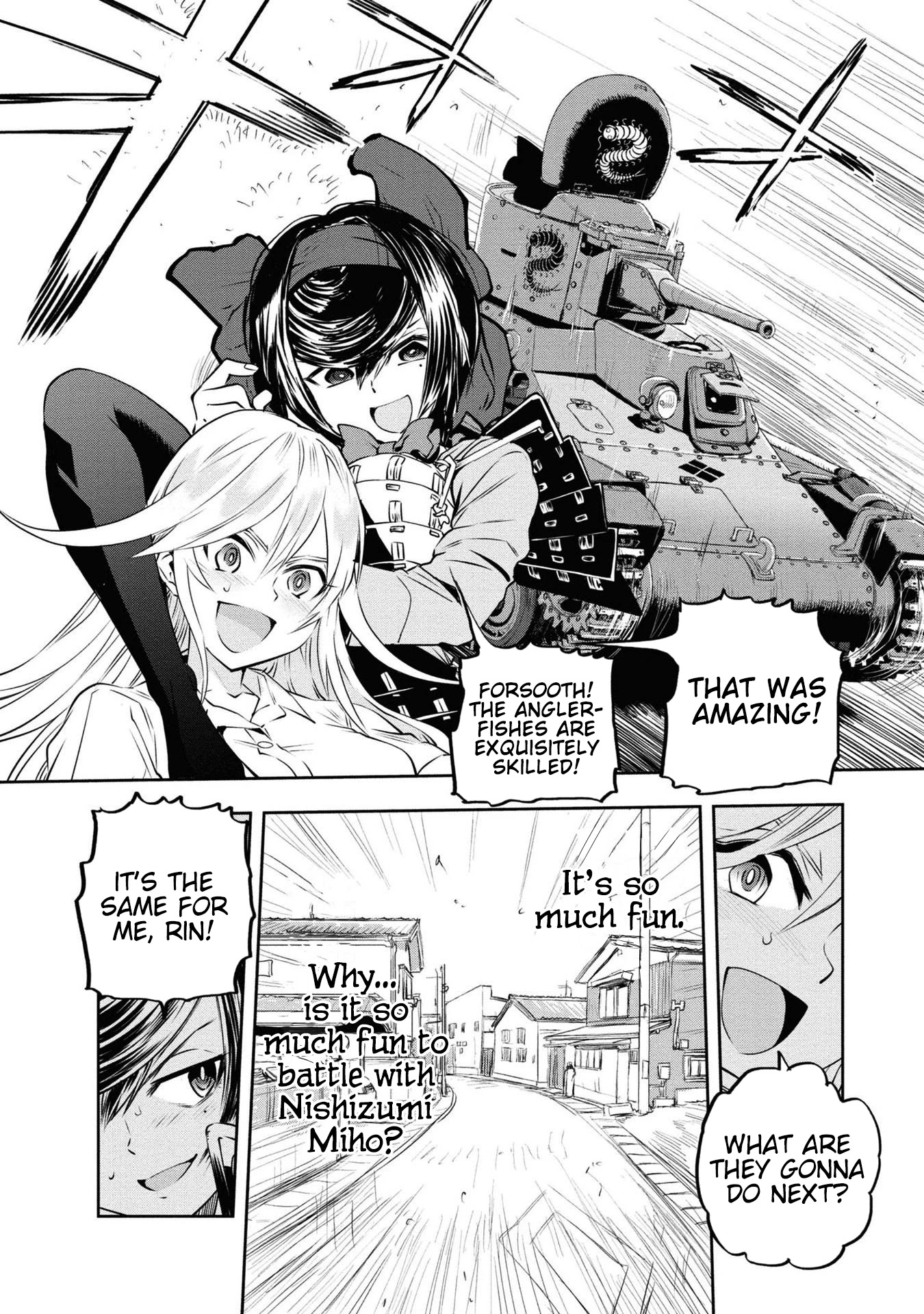 Girls & Panzer - Ribbon no Musha Chapter 63 page 23 - Chapter 63: The Showdown with Nishizumi Miho (Part 7)