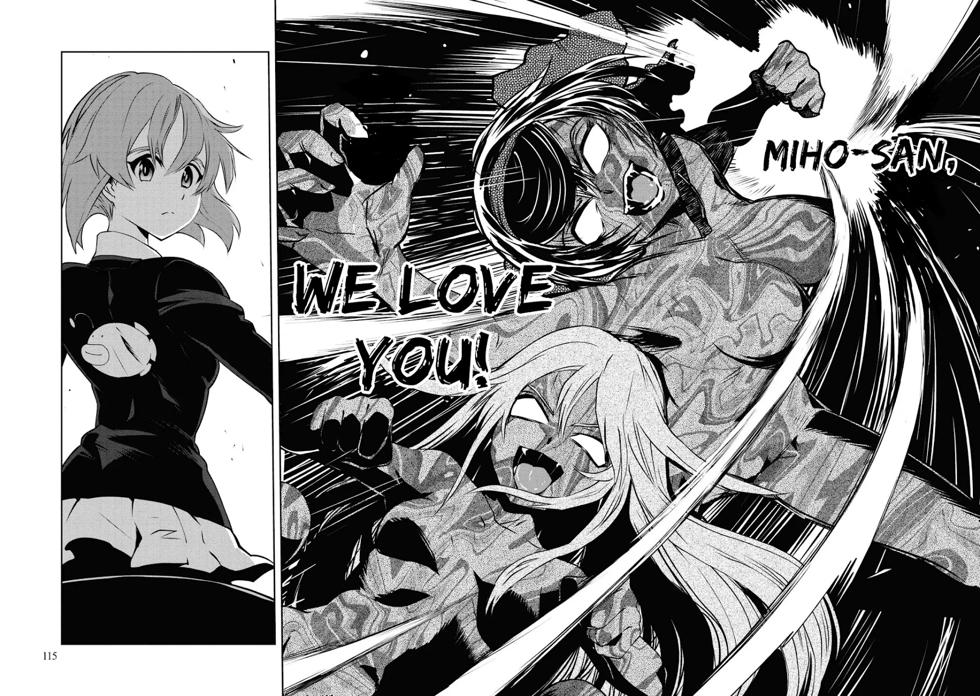 Girls & Panzer - Ribbon no Musha Chapter 63 page 31 - Chapter 63: The Showdown with Nishizumi Miho (Part 7)