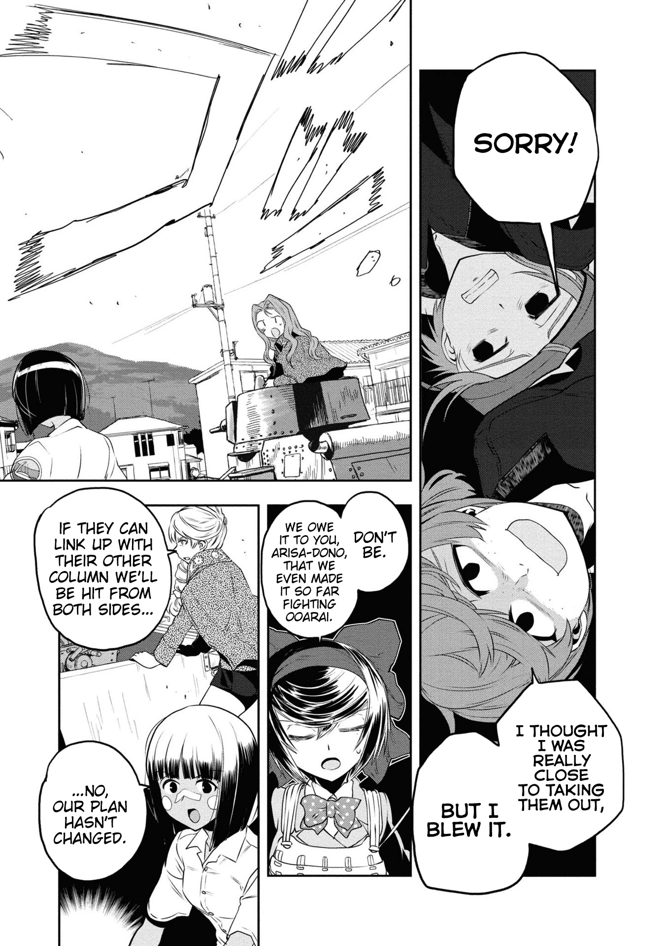 Girls & Panzer - Ribbon no Musha Chapter 63 page 5 - Chapter 63: The Showdown with Nishizumi Miho (Part 7)