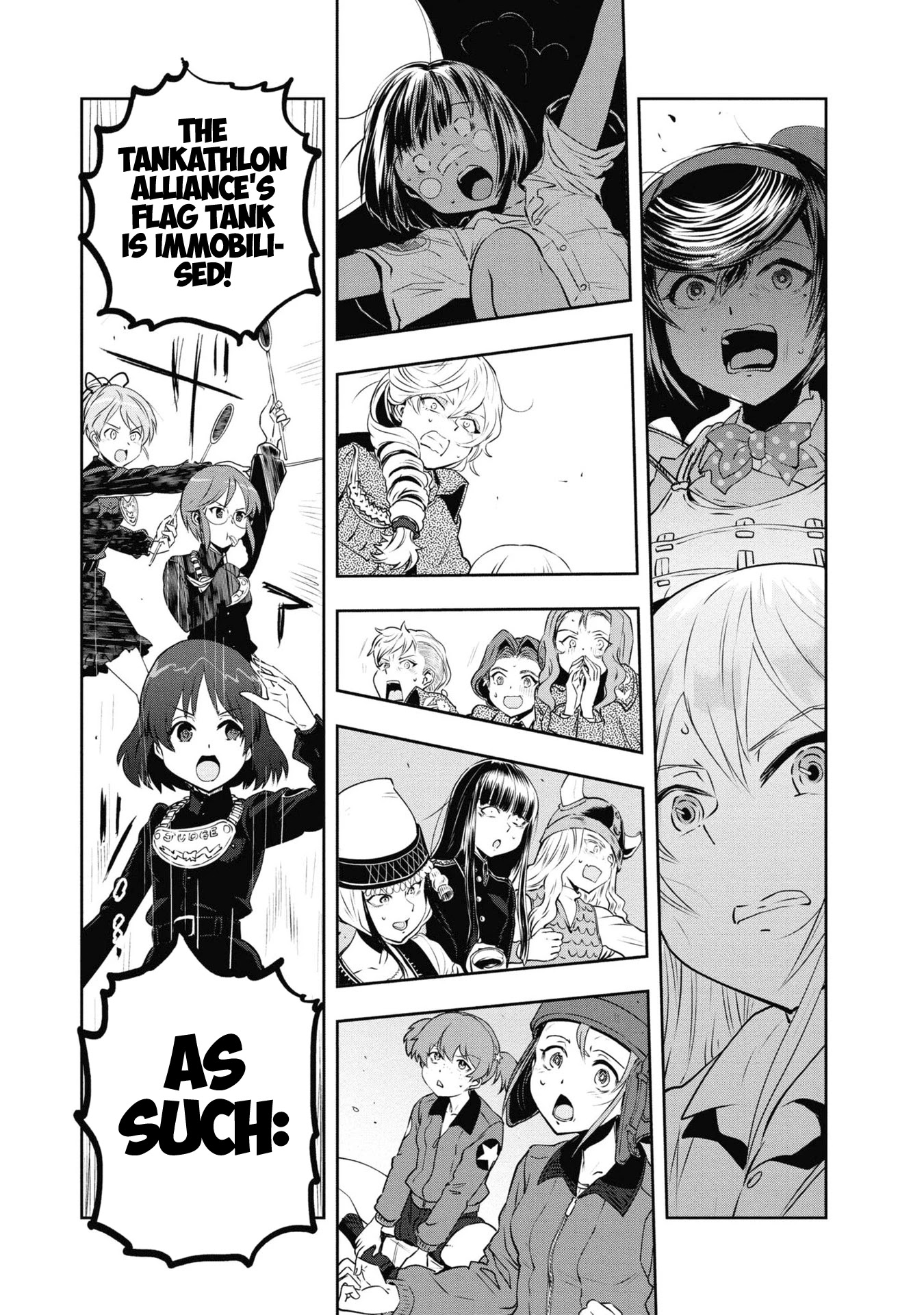 Girls & Panzer - Ribbon no Musha Chapter 64 page 12 - Chapter 64: Team Centipede's Journey will go on. [END]