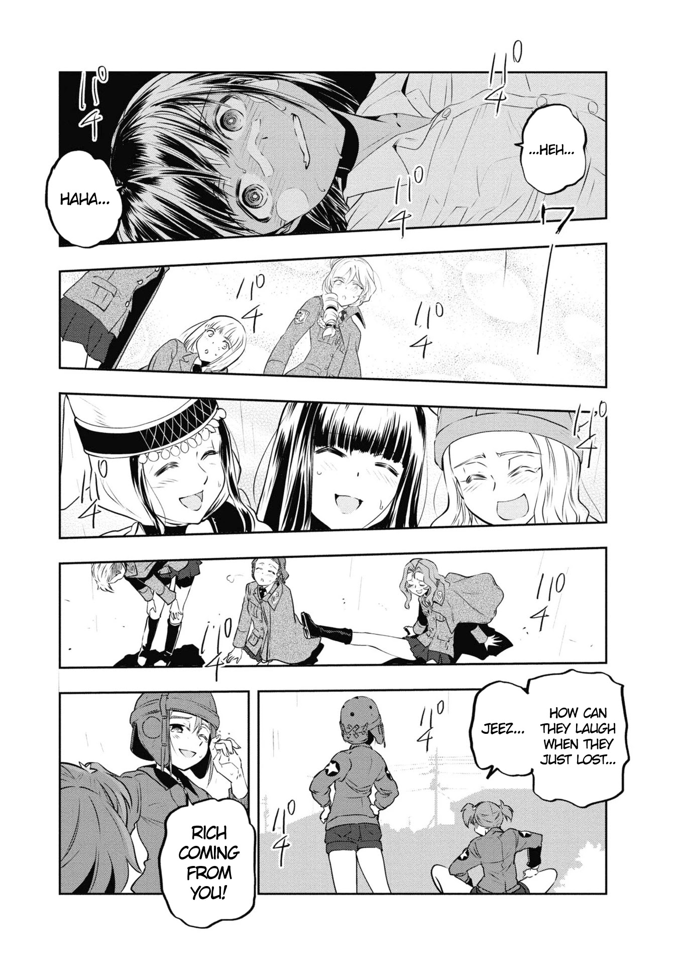 Girls & Panzer - Ribbon no Musha Chapter 64 page 14 - Chapter 64: Team Centipede's Journey will go on. [END]