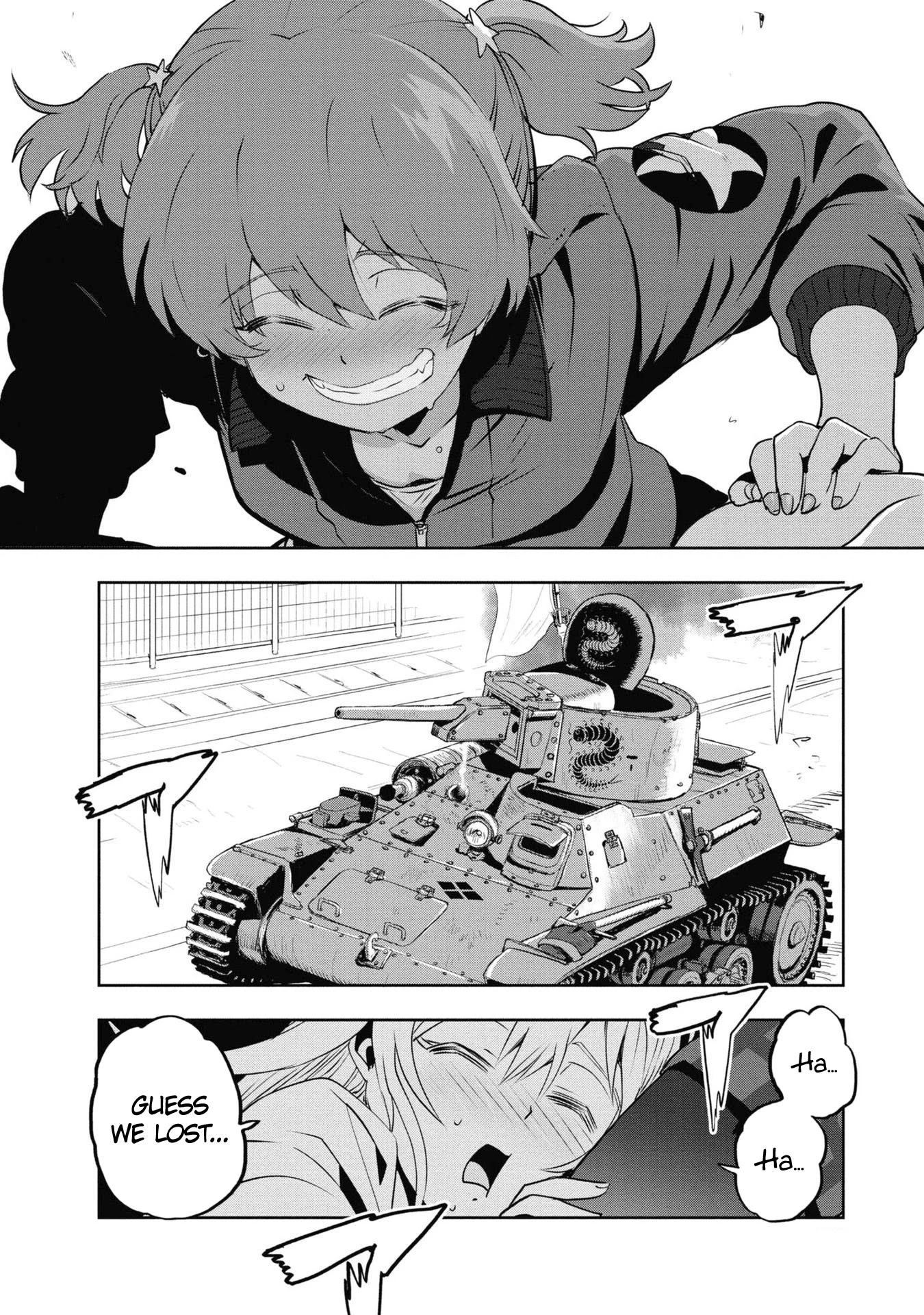 Girls & Panzer - Ribbon no Musha Chapter 64 page 15 - Chapter 64: Team Centipede's Journey will go on. [END]