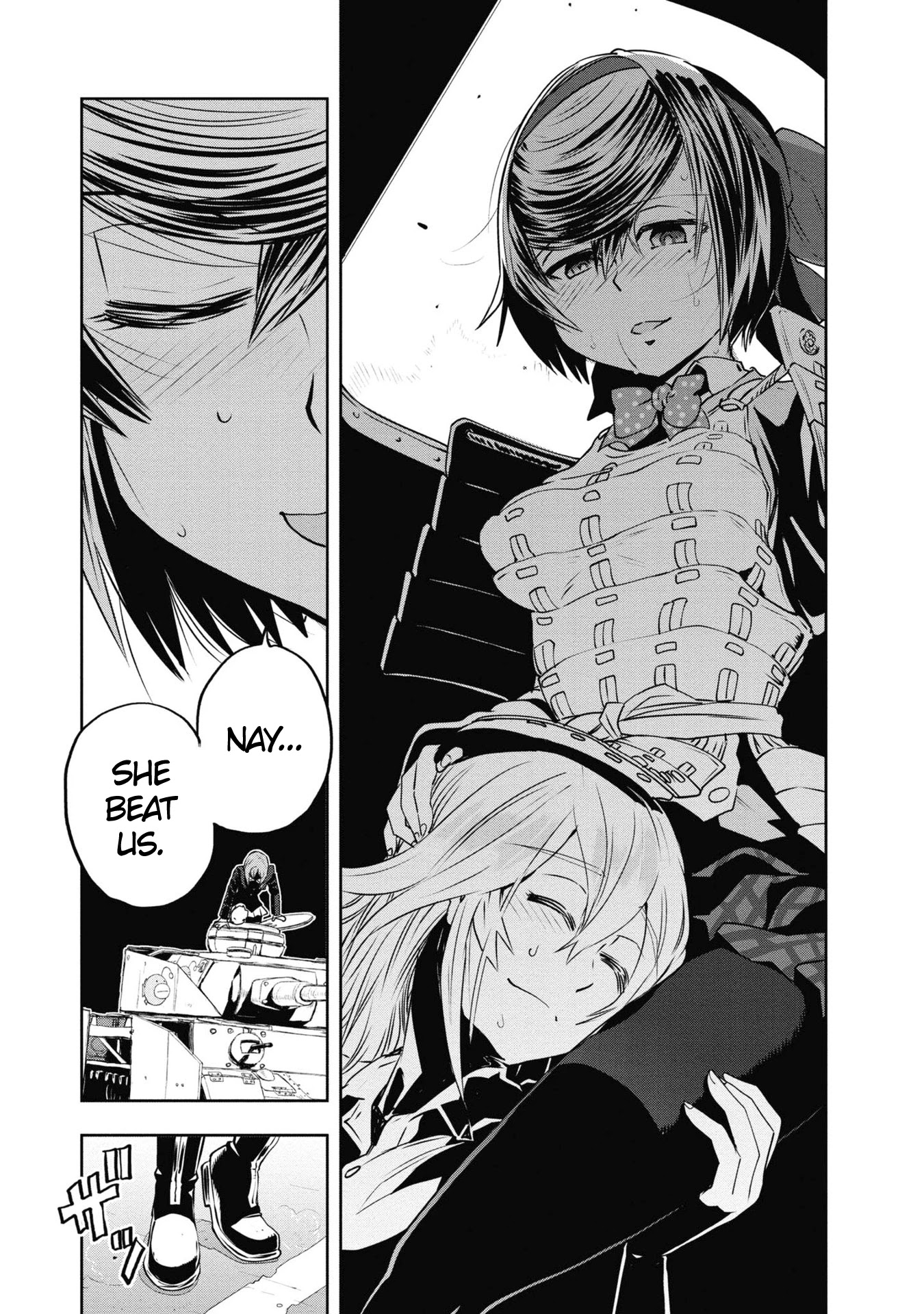 Girls & Panzer - Ribbon no Musha Chapter 64 page 16 - Chapter 64: Team Centipede's Journey will go on. [END]