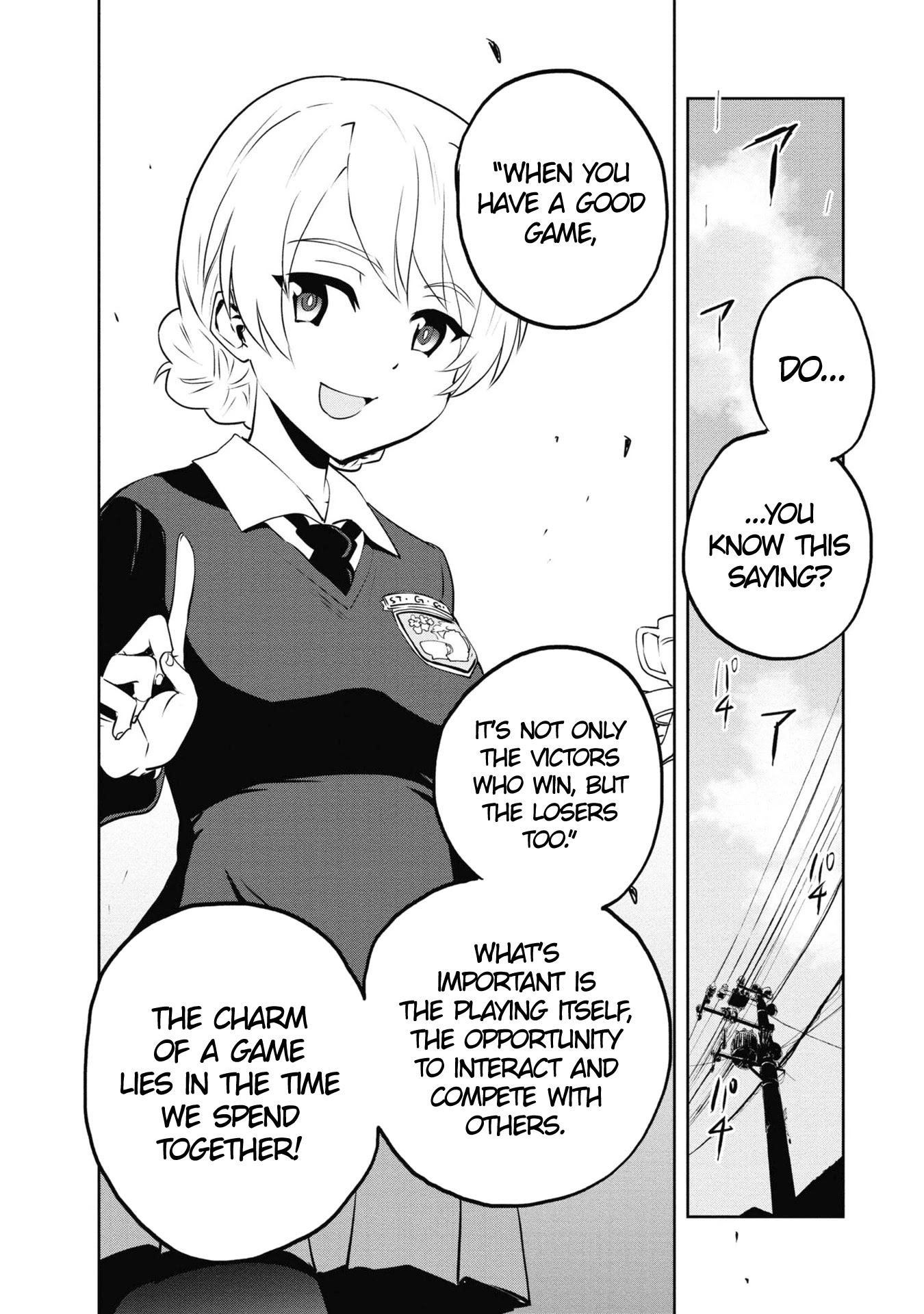 Girls & Panzer - Ribbon no Musha Chapter 64 page 21 - Chapter 64: Team Centipede's Journey will go on. [END]