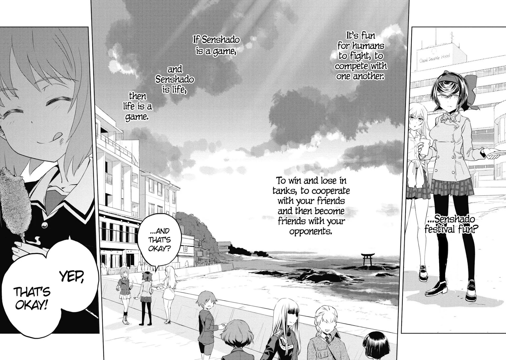 Girls & Panzer - Ribbon no Musha Chapter 64 page 25 - Chapter 64: Team Centipede's Journey will go on. [END]