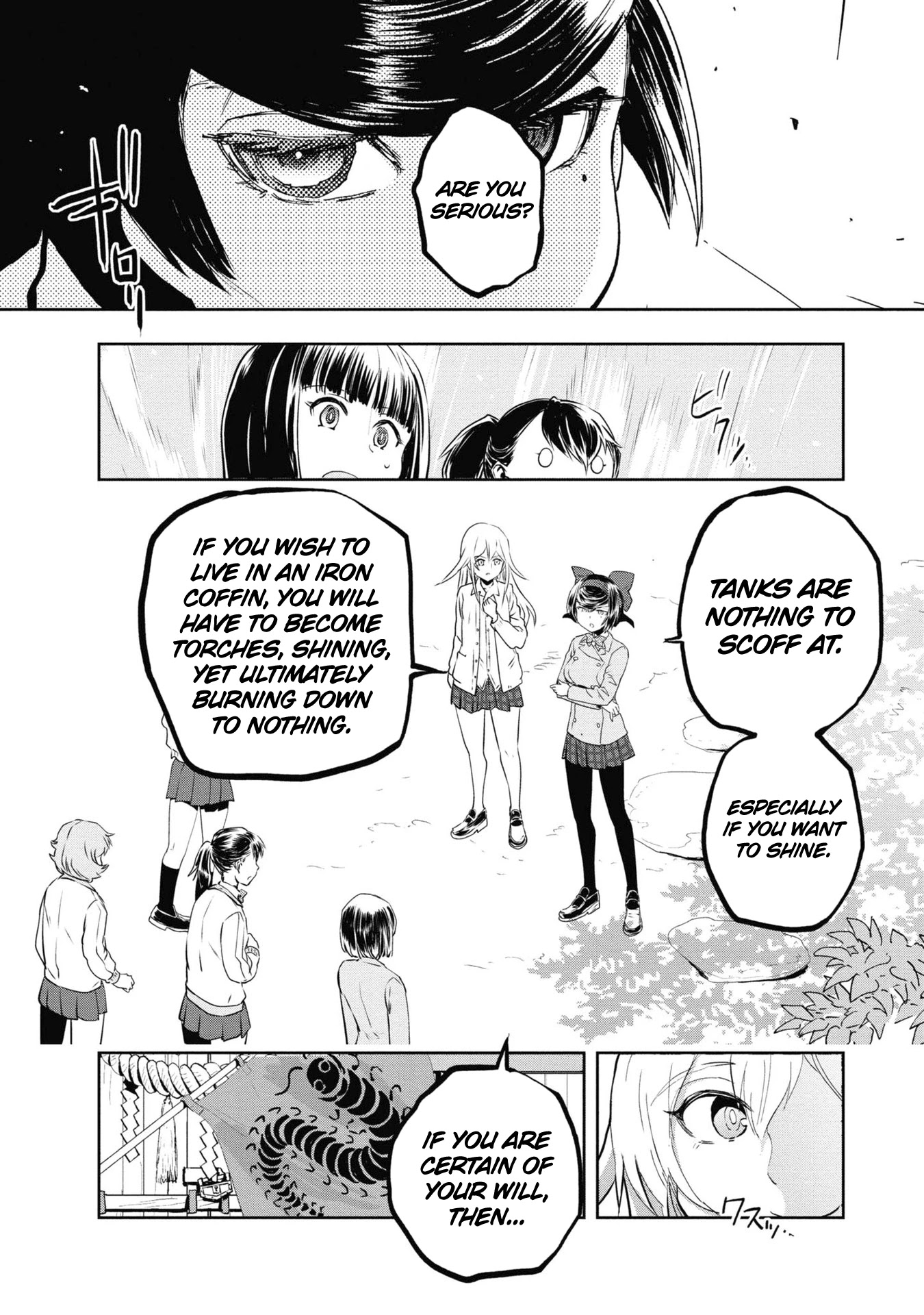 Girls & Panzer - Ribbon no Musha Chapter 64 page 35 - Chapter 64: Team Centipede's Journey will go on. [END]