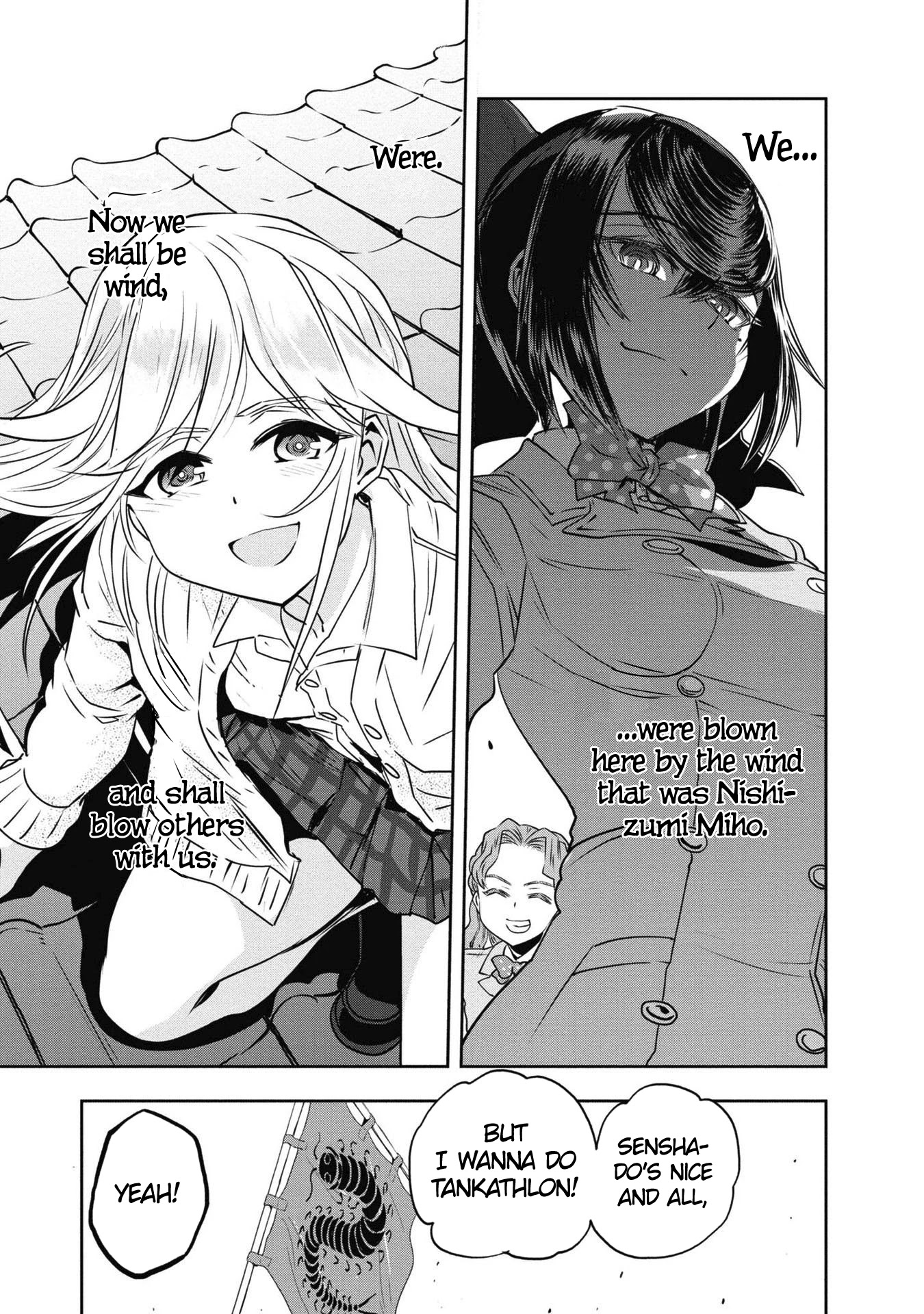 Girls & Panzer - Ribbon no Musha Chapter 64 page 42 - Chapter 64: Team Centipede's Journey will go on. [END]