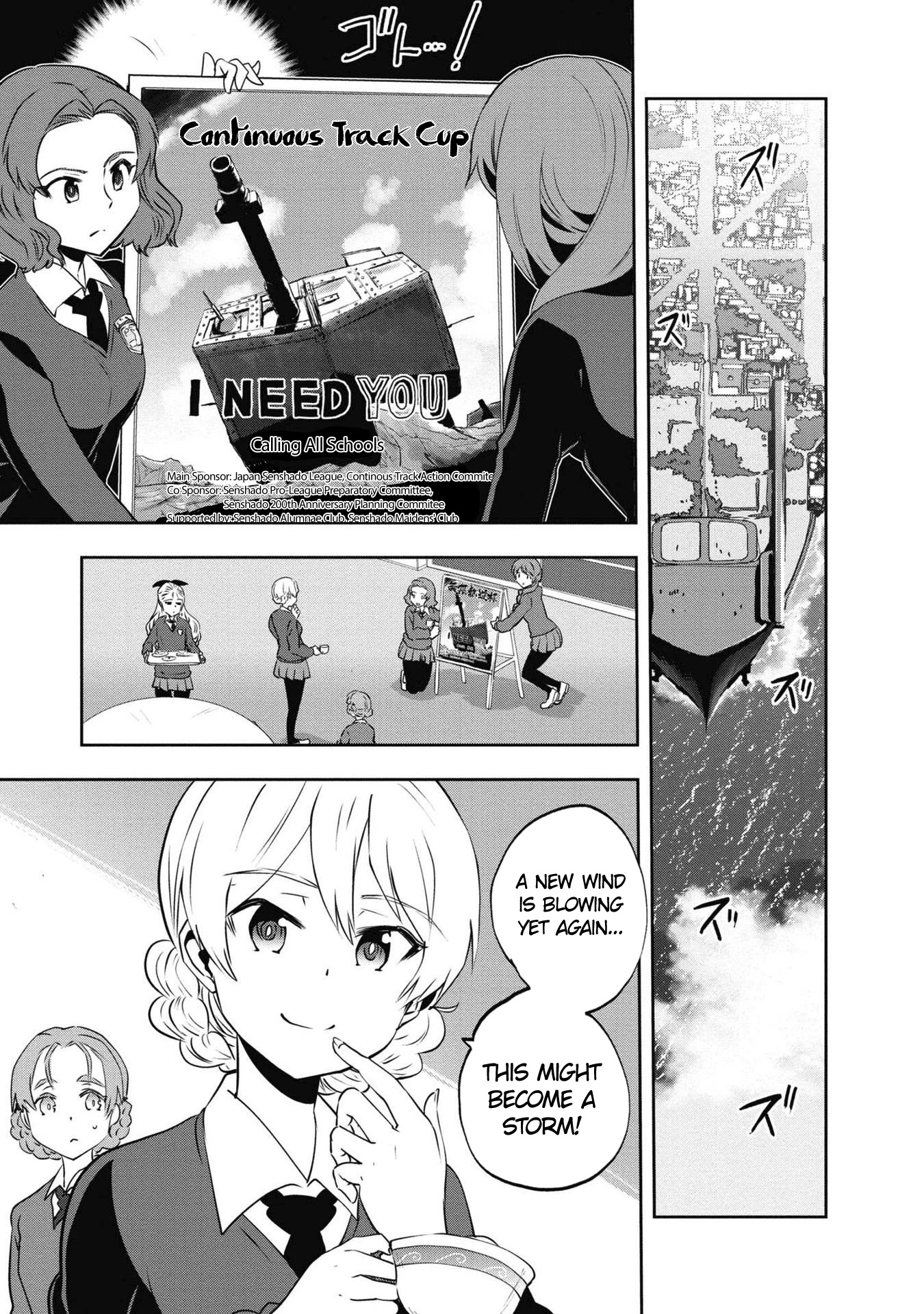 Girls & Panzer - Ribbon no Musha Chapter 64 page 44 - Chapter 64: Team Centipede's Journey will go on. [END]