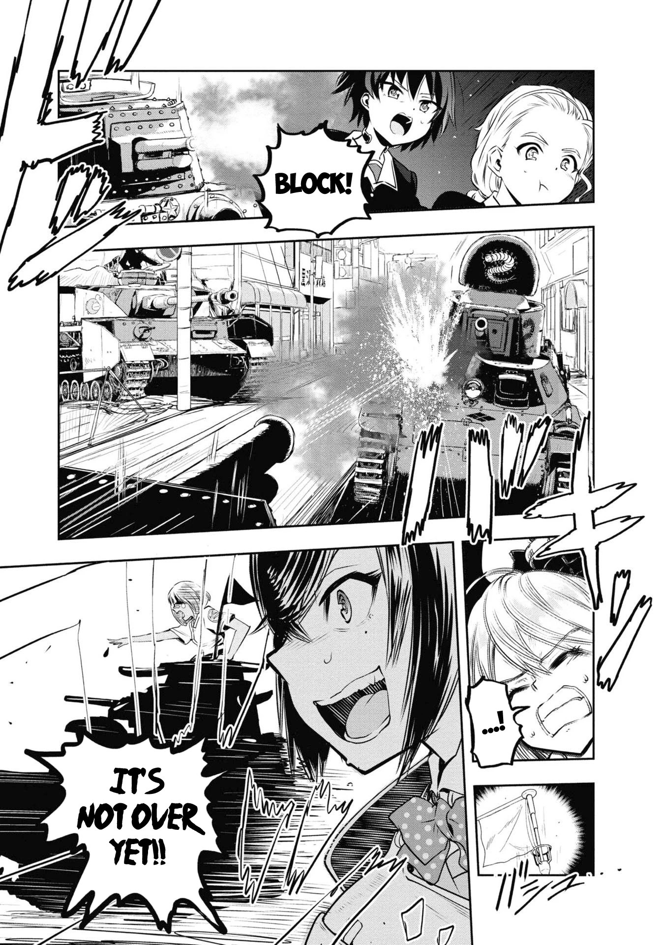 Girls & Panzer - Ribbon no Musha Chapter 64 page 6 - Chapter 64: Team Centipede's Journey will go on. [END]