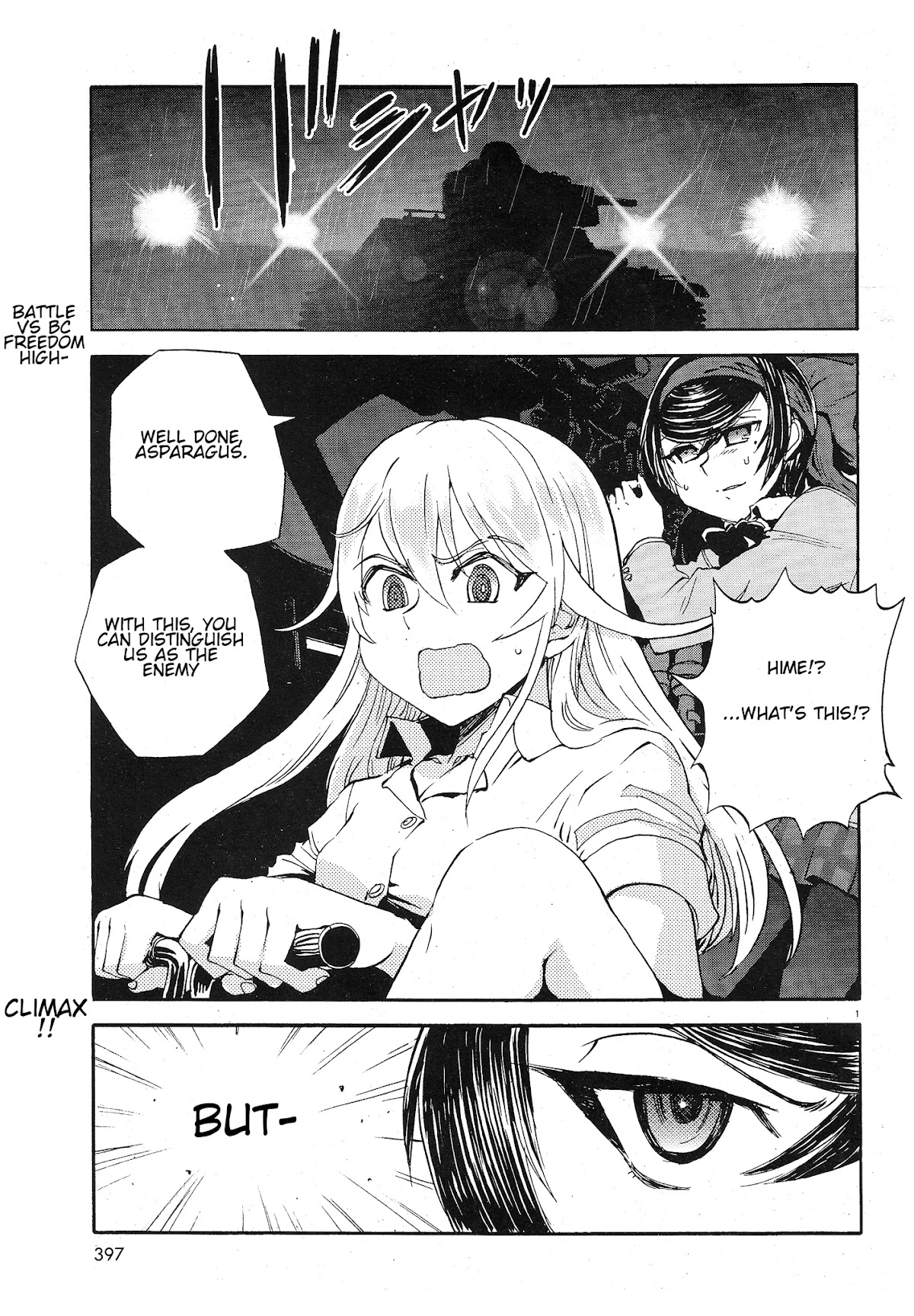 Girls & Panzer - Ribbon no Musha Chapter 7 page 1 - Chapter 7: Baptism Of Tankalation