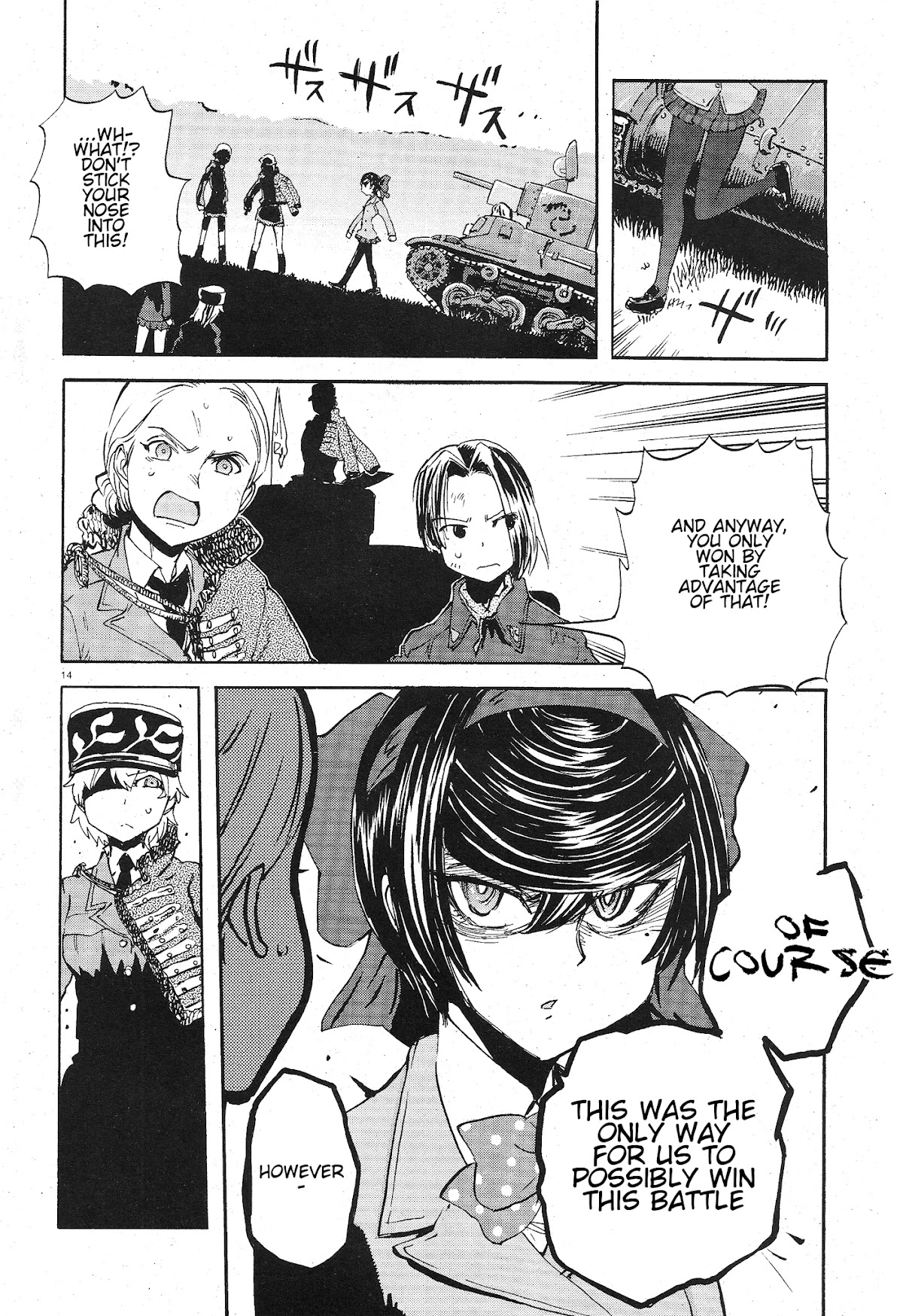 Girls & Panzer - Ribbon no Musha Chapter 7 page 13 - Chapter 7: Baptism Of Tankalation