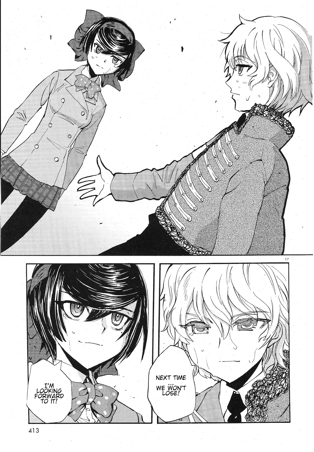 Girls & Panzer - Ribbon no Musha Chapter 7 page 16 - Chapter 7: Baptism Of Tankalation