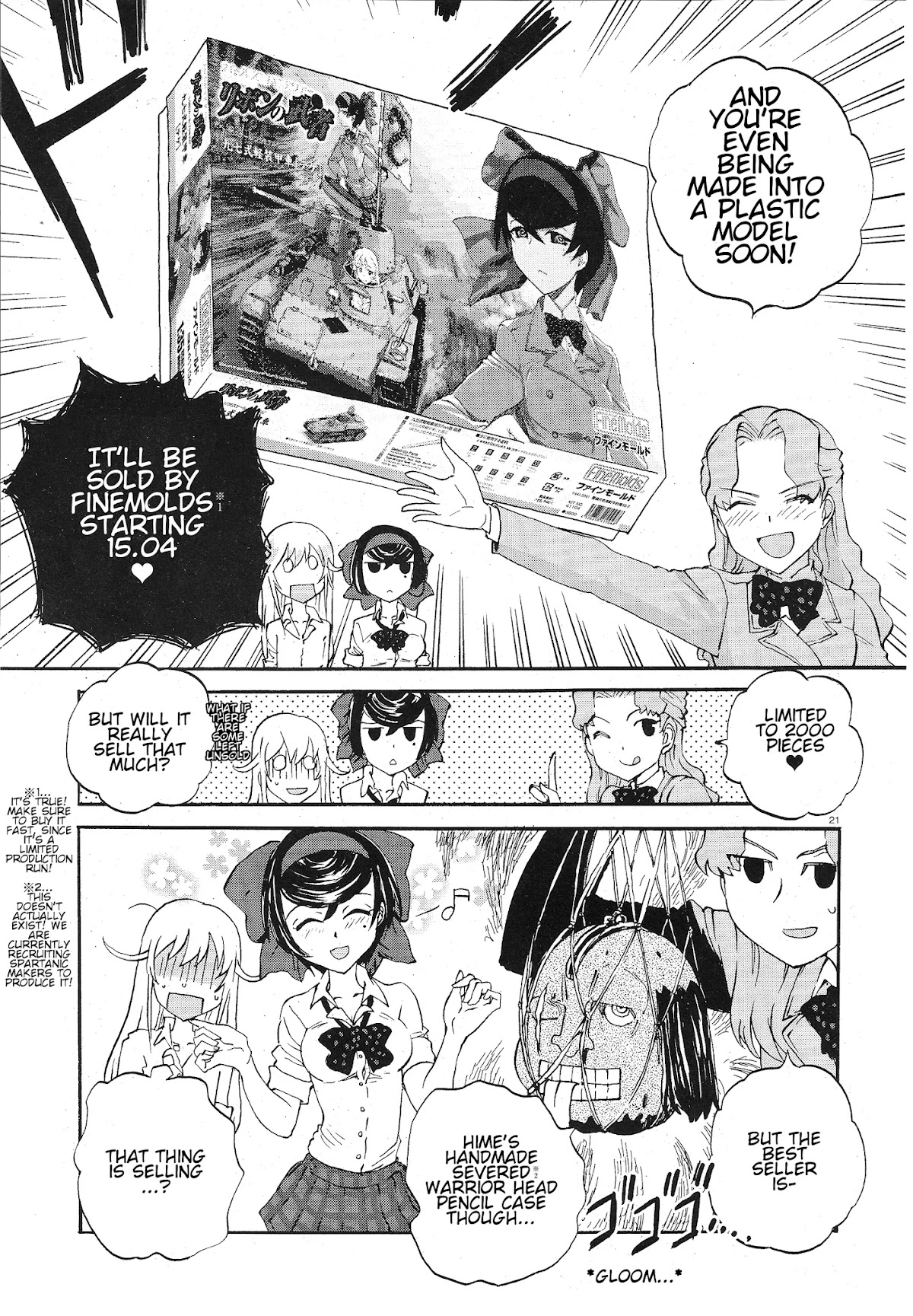 Girls & Panzer - Ribbon no Musha Chapter 7 page 20 - Chapter 7: Baptism Of Tankalation