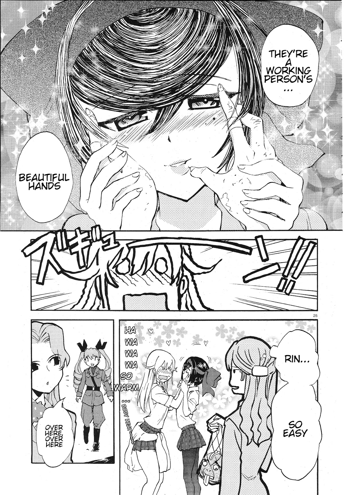 Girls & Panzer - Ribbon no Musha Chapter 7 page 24 - Chapter 7: Baptism Of Tankalation