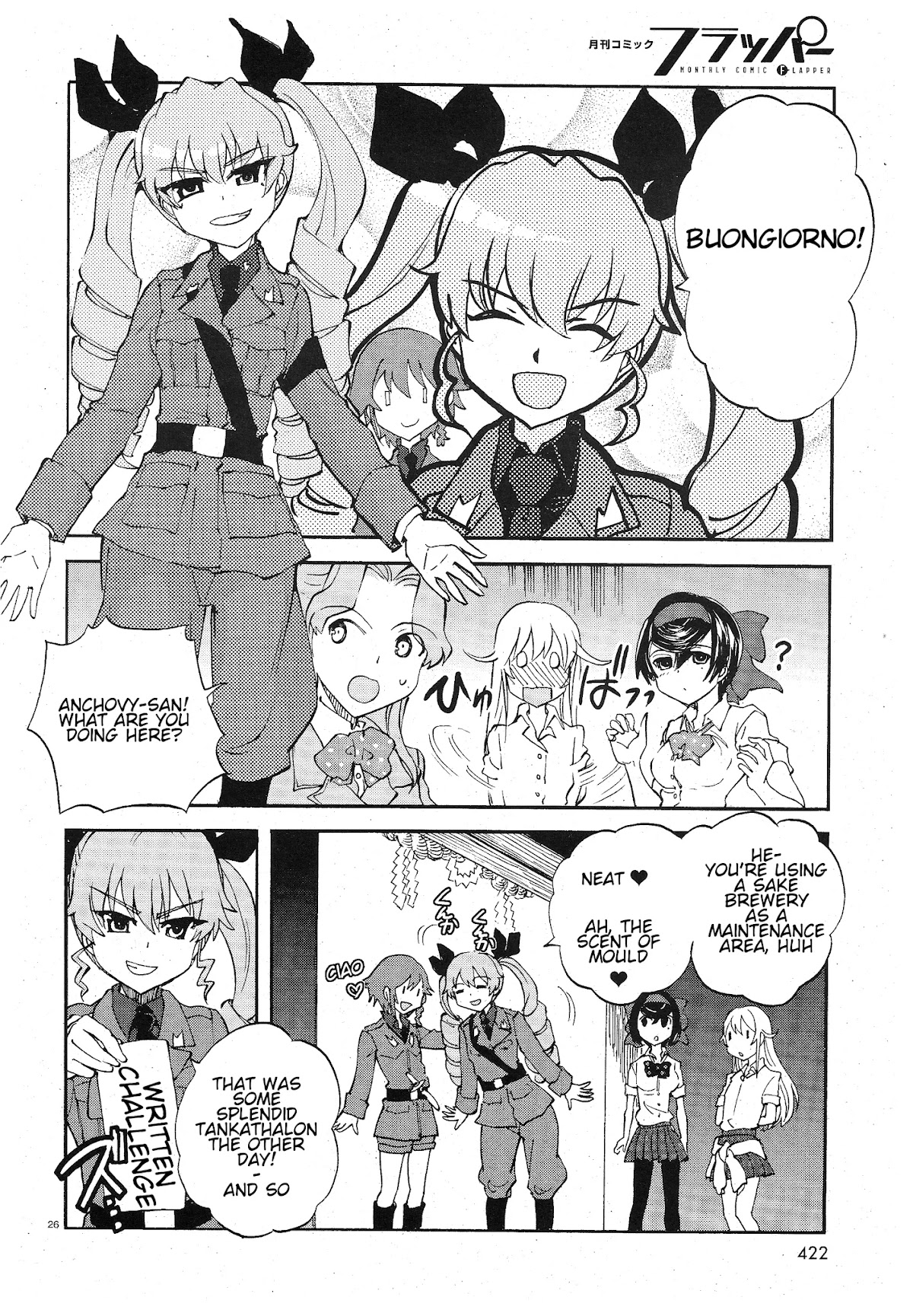 Girls & Panzer - Ribbon no Musha Chapter 7 page 25 - Chapter 7: Baptism Of Tankalation