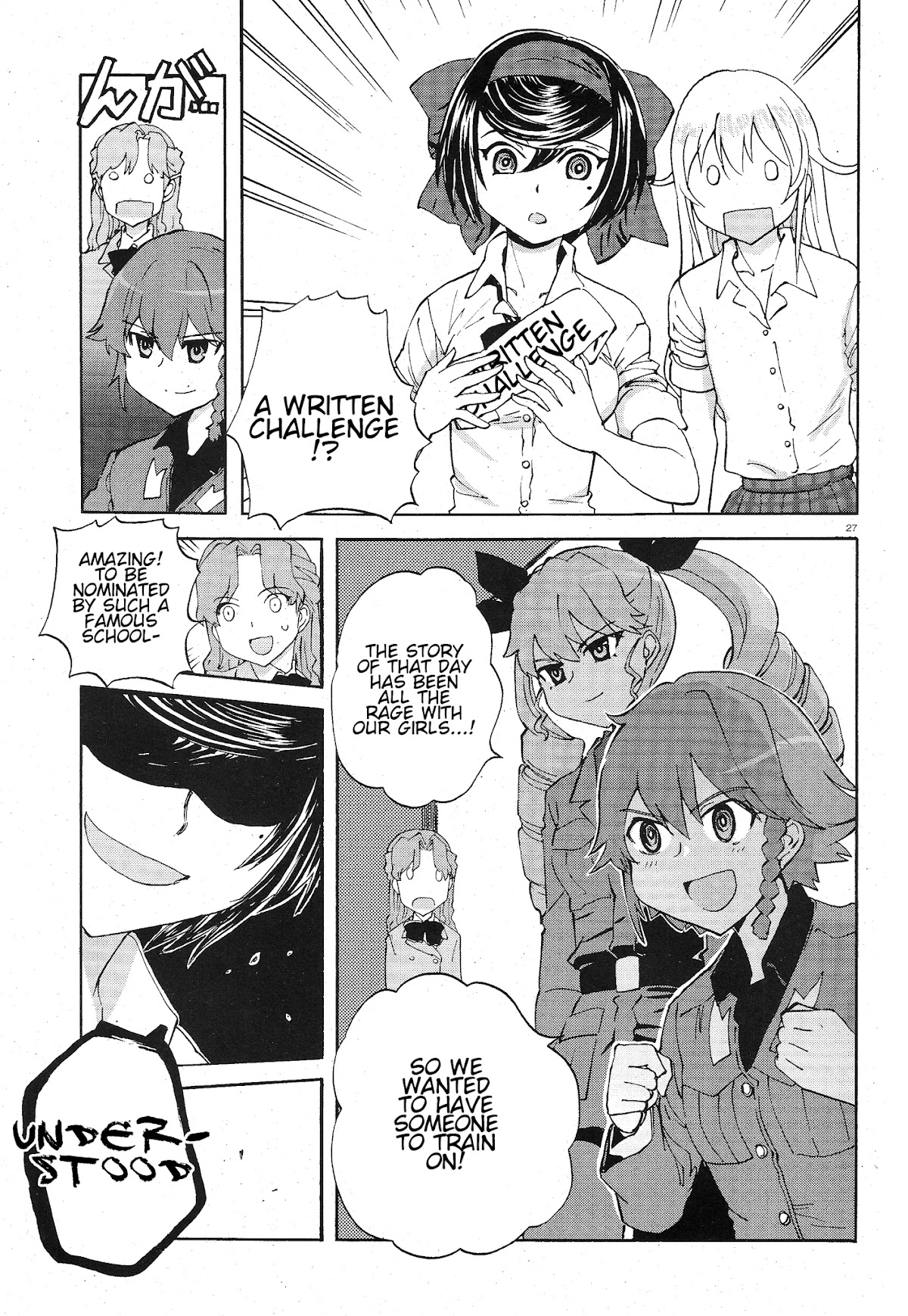 Girls & Panzer - Ribbon no Musha Chapter 7 page 26 - Chapter 7: Baptism Of Tankalation