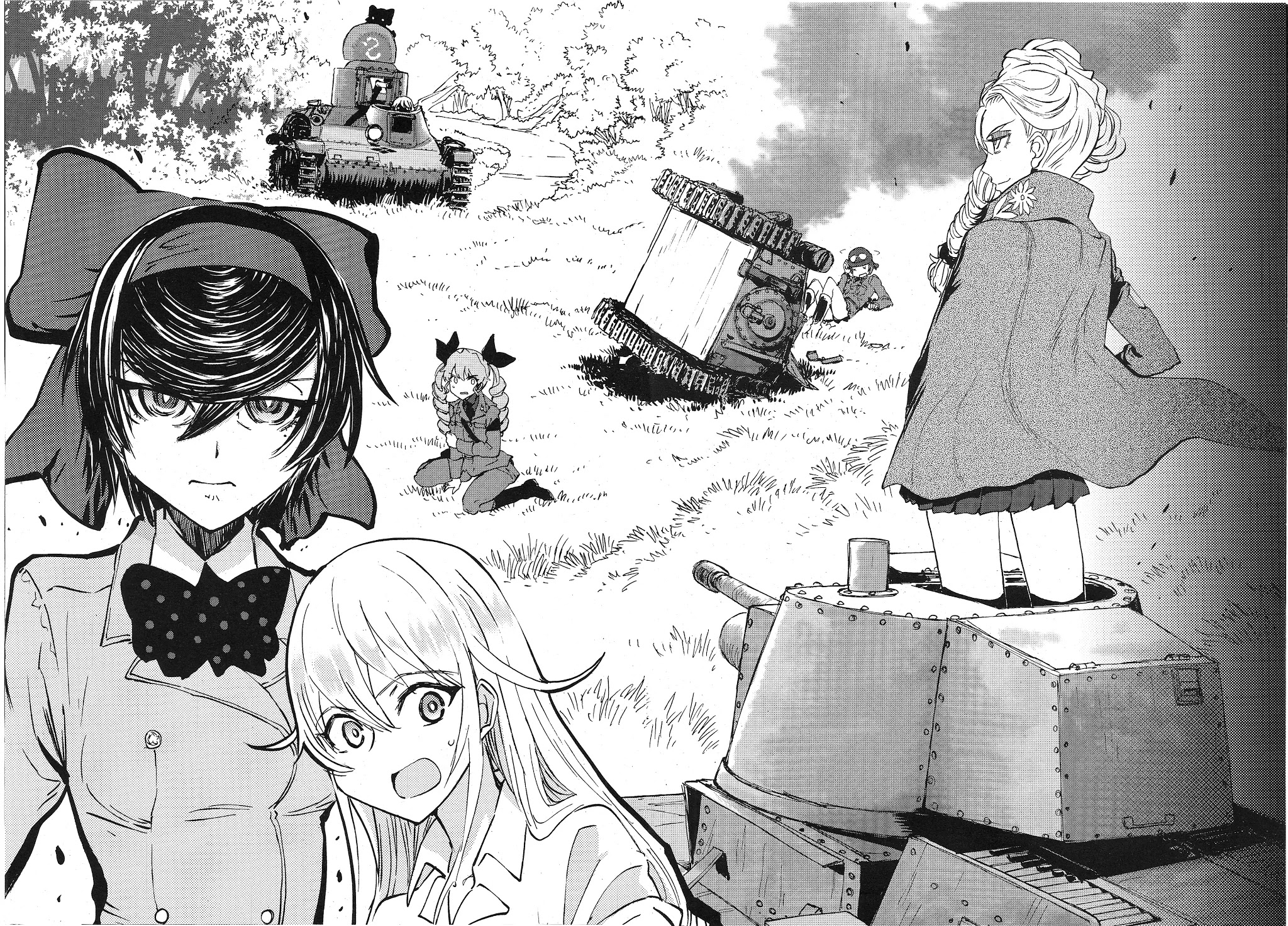 Girls & Panzer - Ribbon no Musha Chapter 7 page 29 - Chapter 7: Baptism Of Tankalation