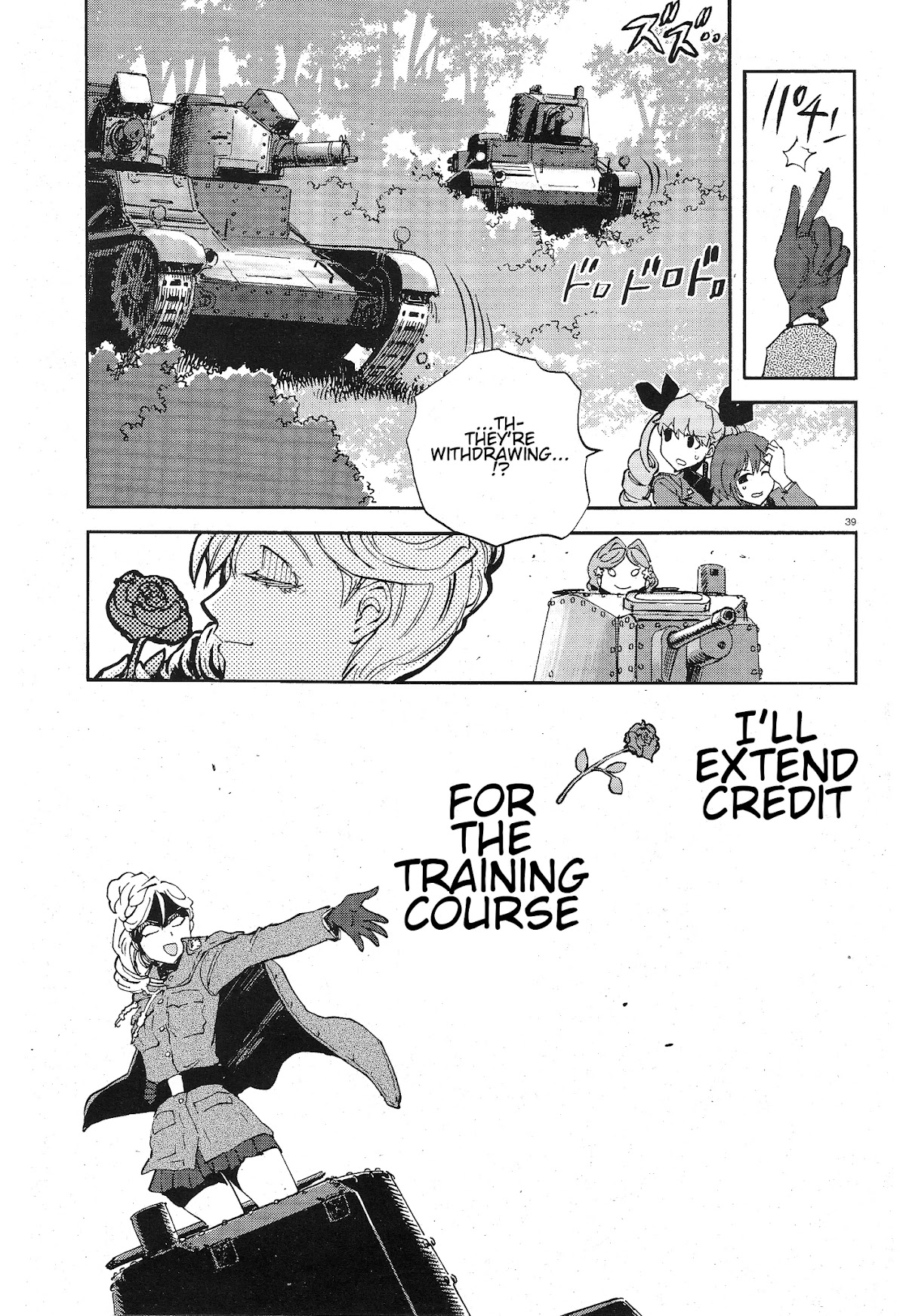 Girls & Panzer - Ribbon no Musha Chapter 7 page 37 - Chapter 7: Baptism Of Tankalation
