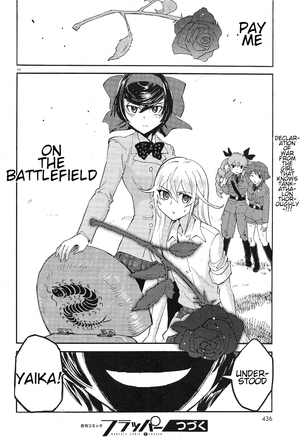 Girls & Panzer - Ribbon no Musha Chapter 7 page 38 - Chapter 7: Baptism Of Tankalation