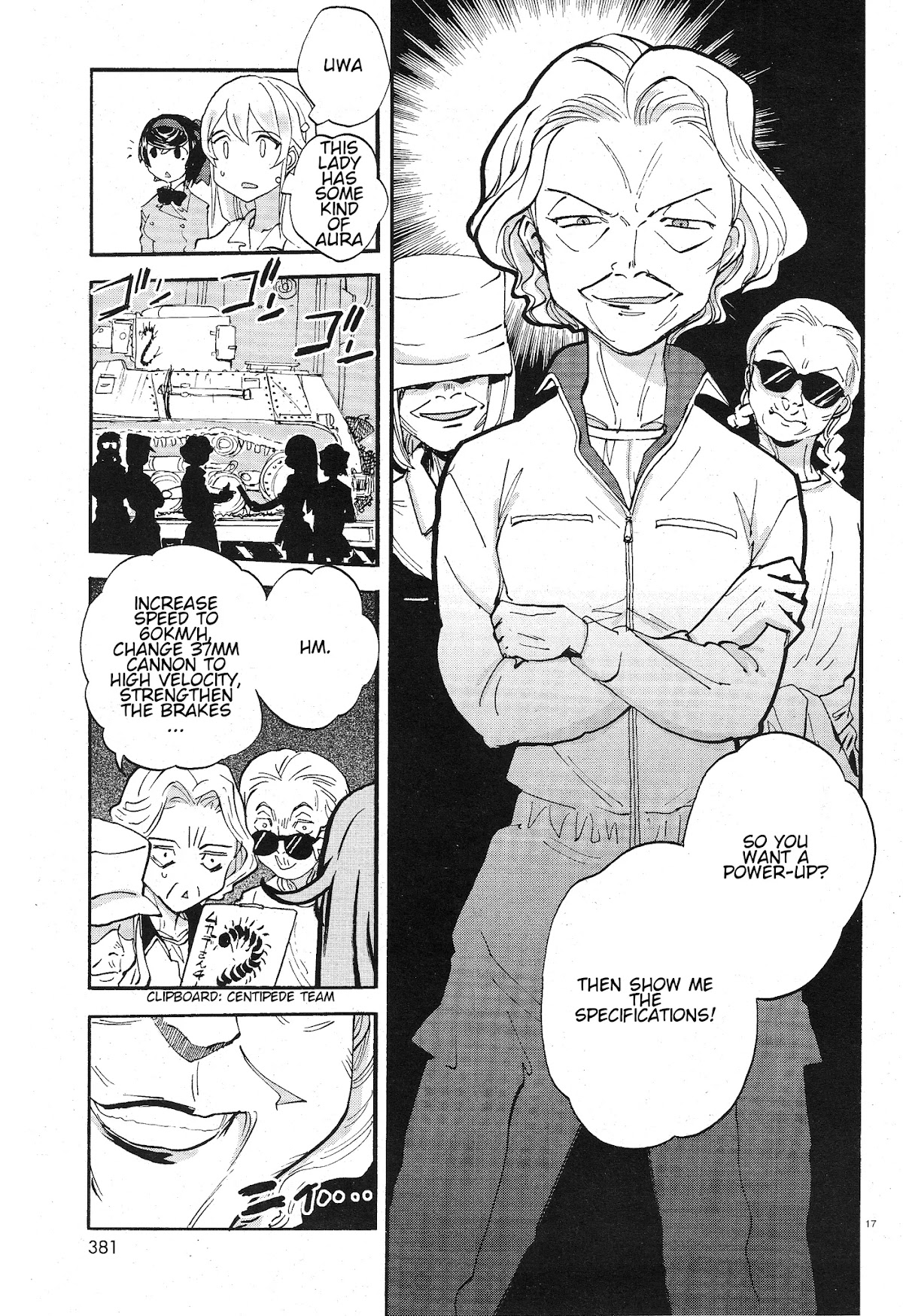Girls & Panzer - Ribbon no Musha Chapter 8 page 17 - Chapter 8: Spiritual Sucessor