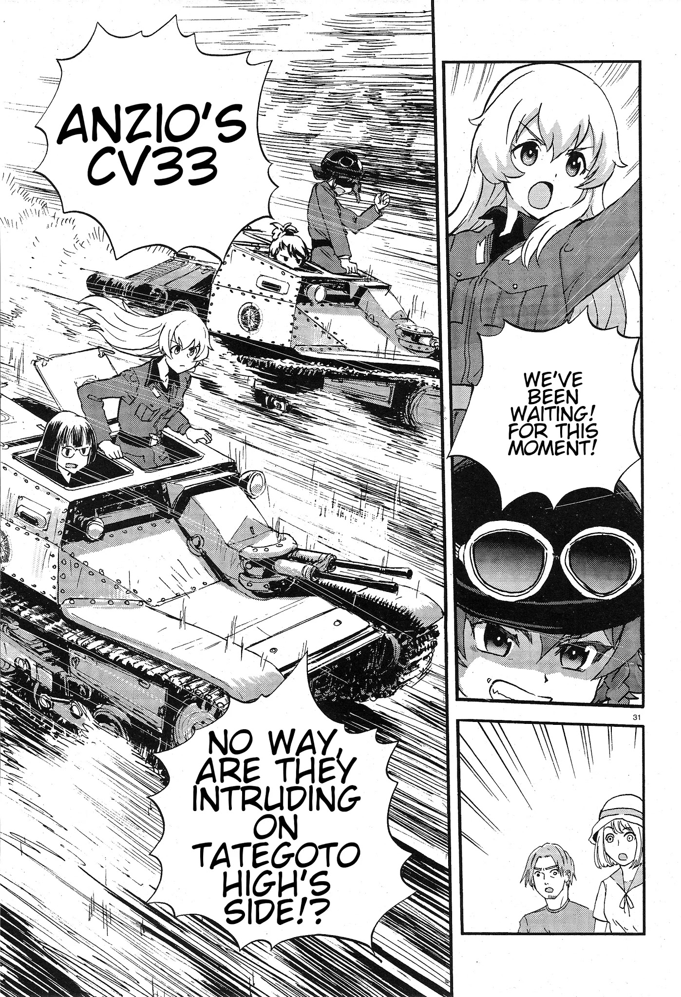 Girls & Panzer - Ribbon no Musha Chapter 8 page 31 - Chapter 8: Spiritual Sucessor