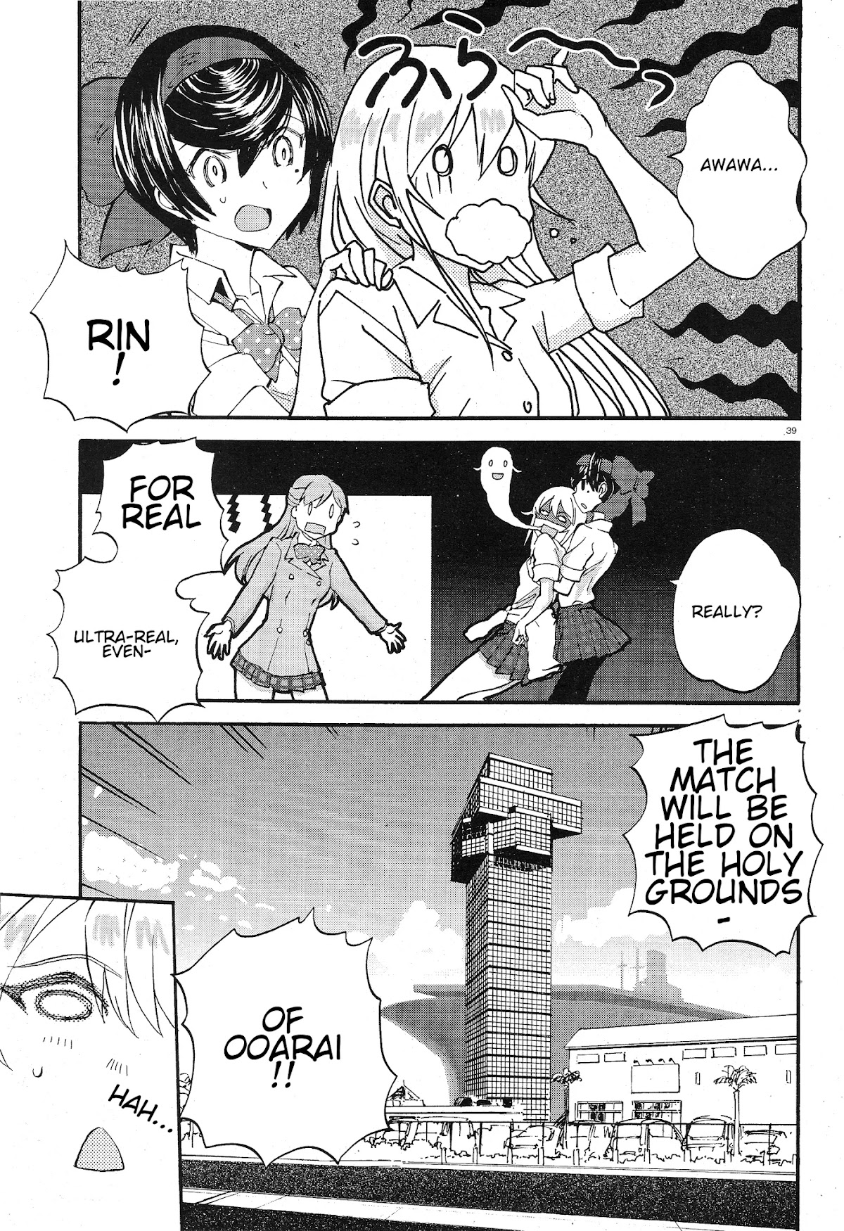 Girls & Panzer - Ribbon no Musha Chapter 8 page 39 - Chapter 8: Spiritual Sucessor