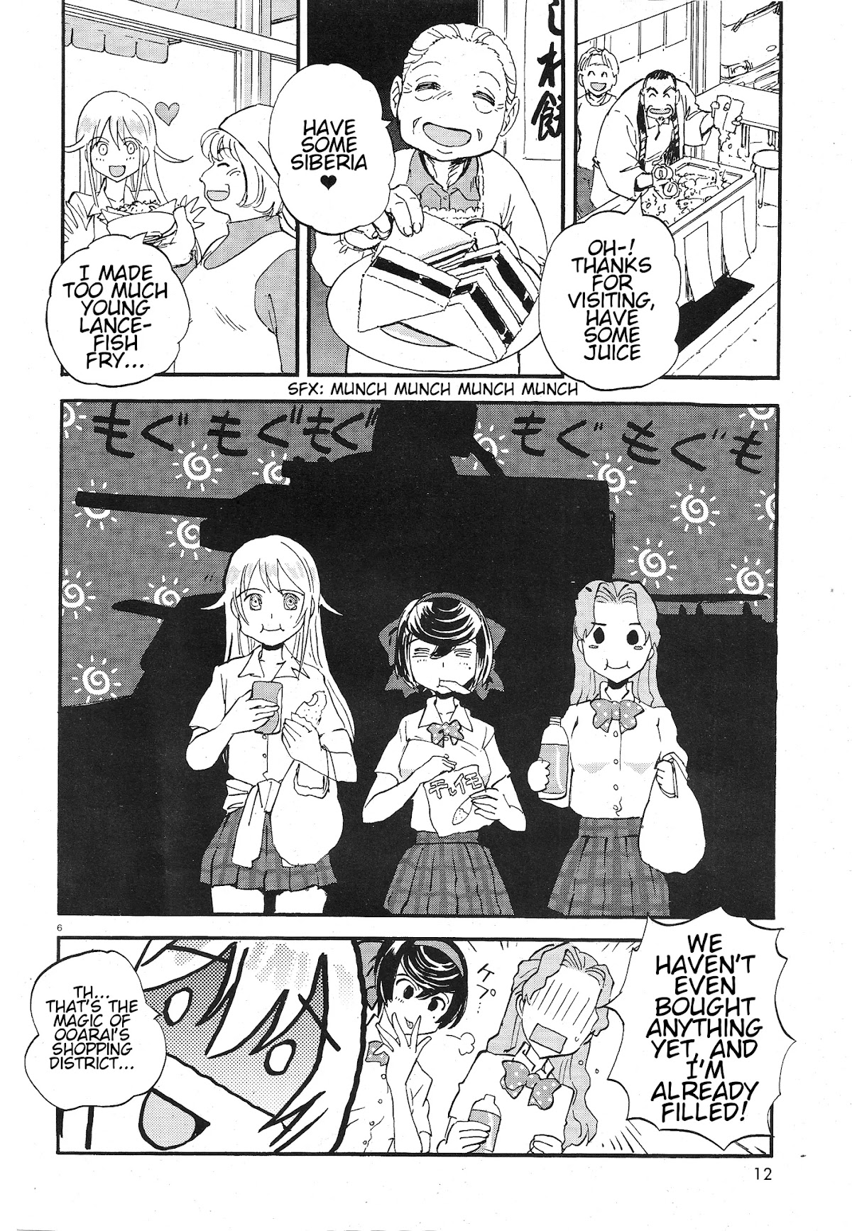 Girls & Panzer - Ribbon no Musha Chapter 9 page 11 - Chapter 9: Ooarai, A late summer challenge