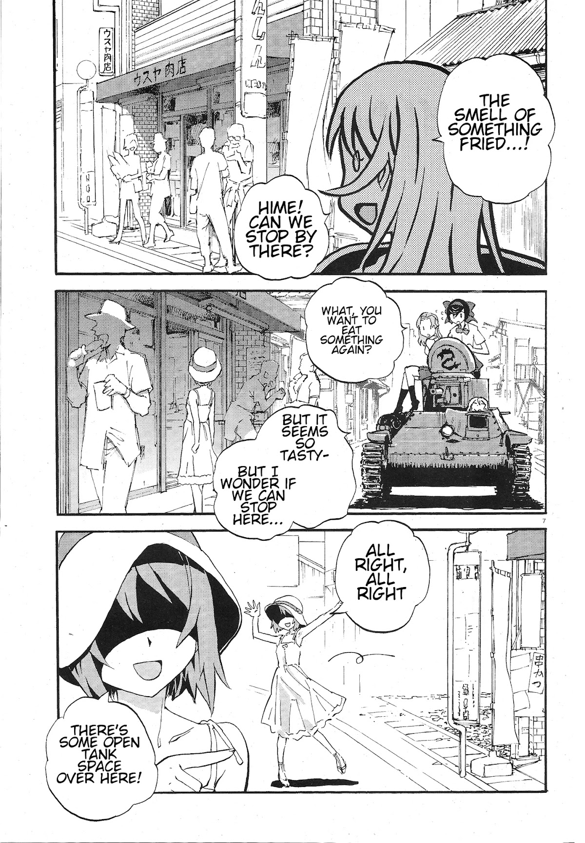 Girls & Panzer - Ribbon no Musha Chapter 9 page 12 - Chapter 9: Ooarai, A late summer challenge