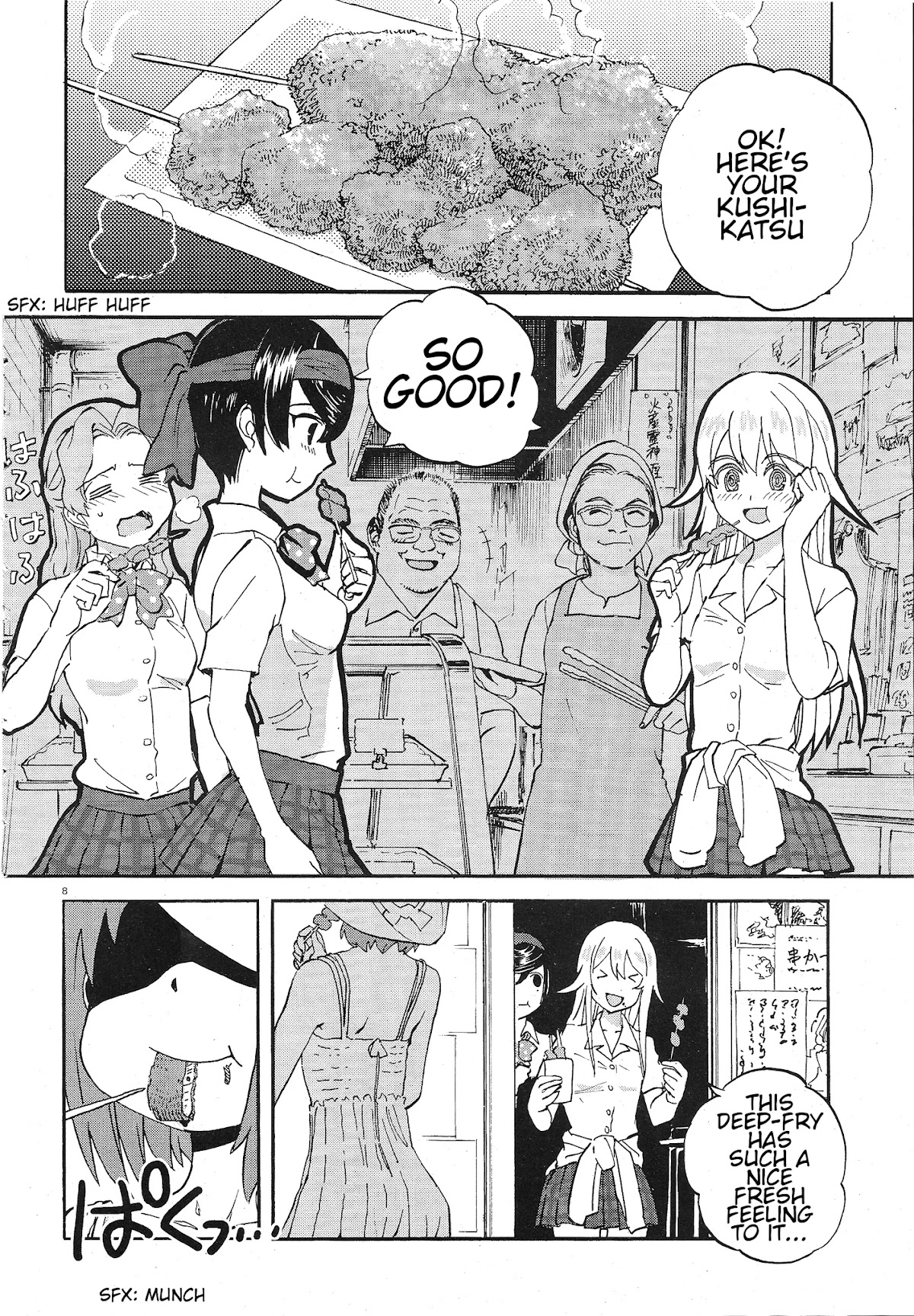Girls & Panzer - Ribbon no Musha Chapter 9 page 13 - Chapter 9: Ooarai, A late summer challenge