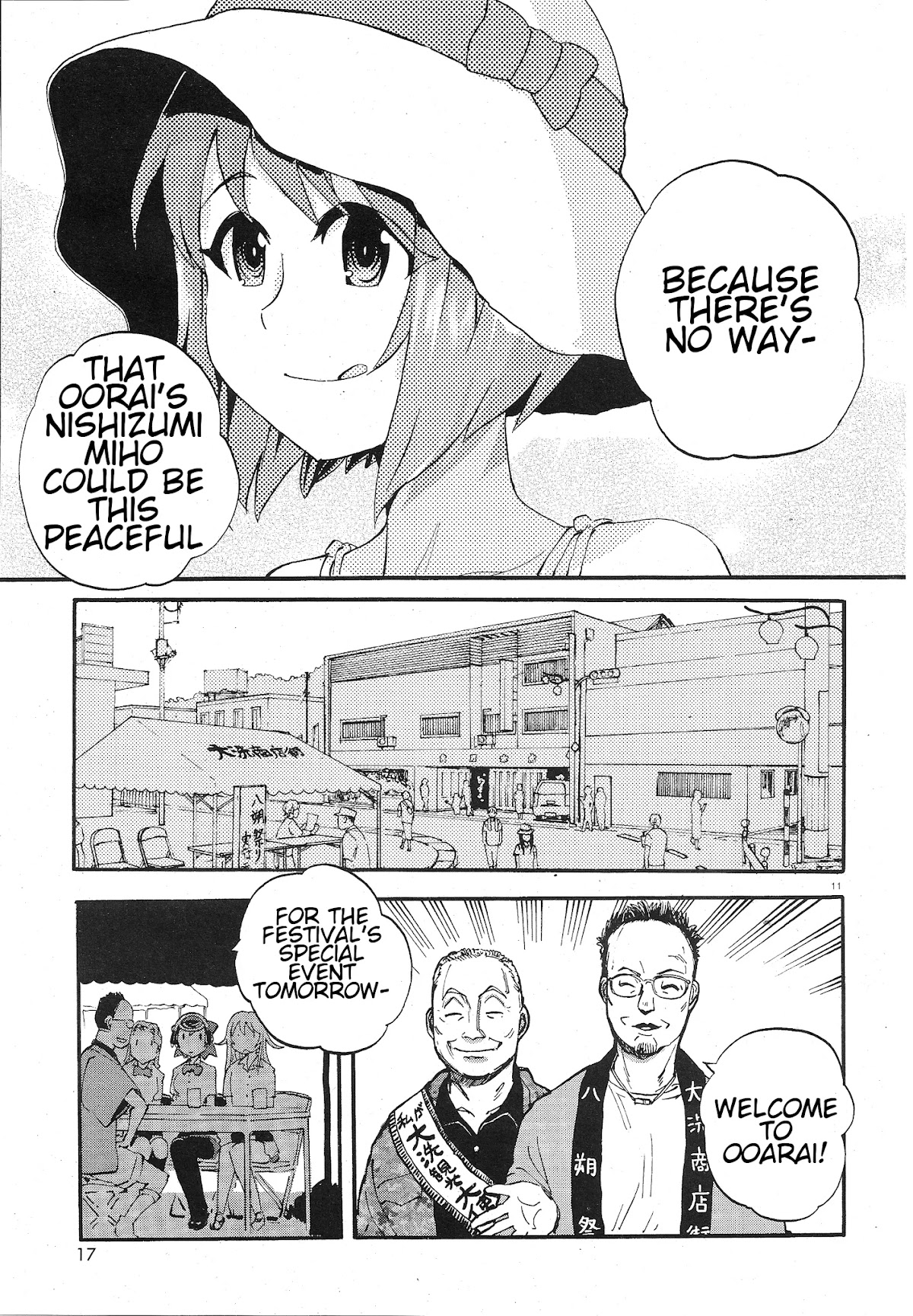 Girls & Panzer - Ribbon no Musha Chapter 9 page 16 - Chapter 9: Ooarai, A late summer challenge