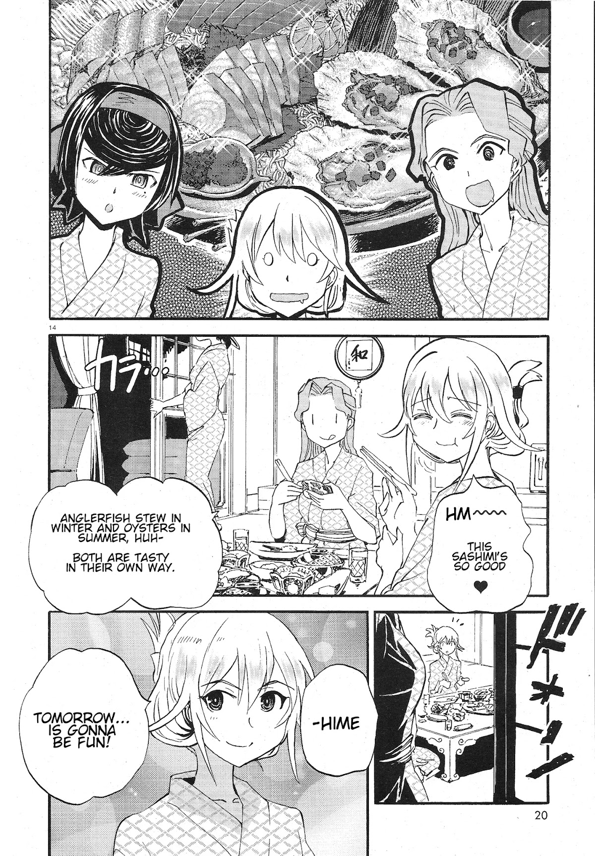 Girls & Panzer - Ribbon no Musha Chapter 9 page 19 - Chapter 9: Ooarai, A late summer challenge