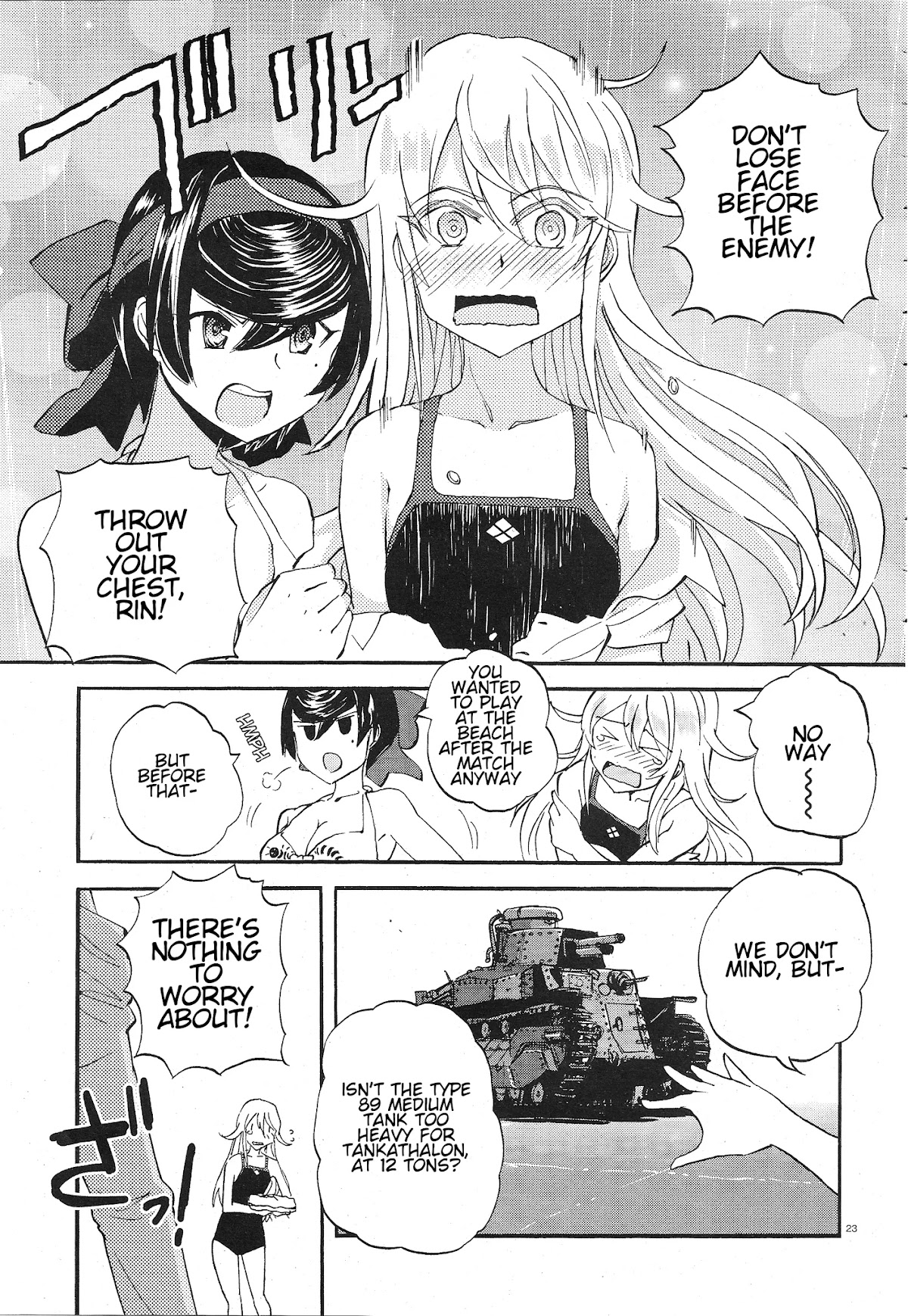 Girls & Panzer - Ribbon no Musha Chapter 9 page 27 - Chapter 9: Ooarai, A late summer challenge