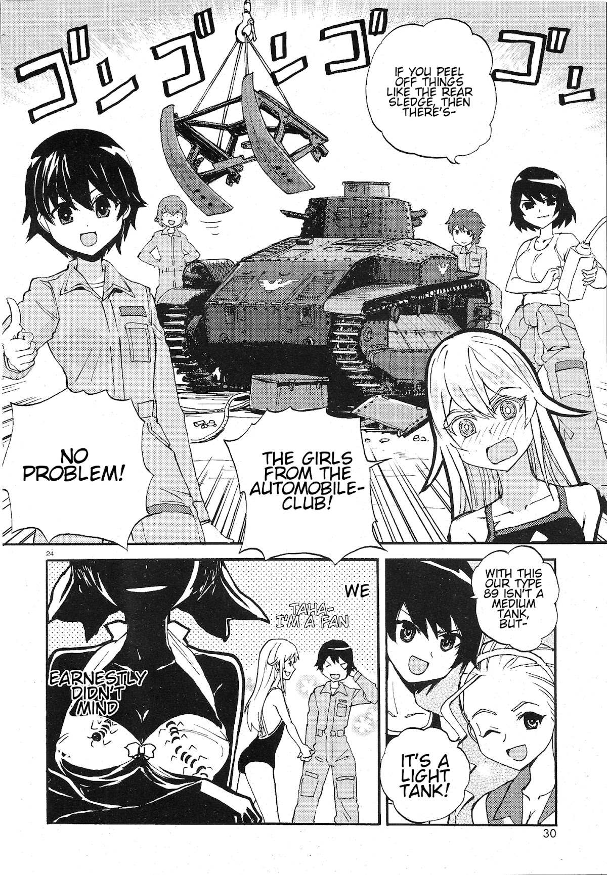 Girls & Panzer - Ribbon no Musha Chapter 9 page 28 - Chapter 9: Ooarai, A late summer challenge