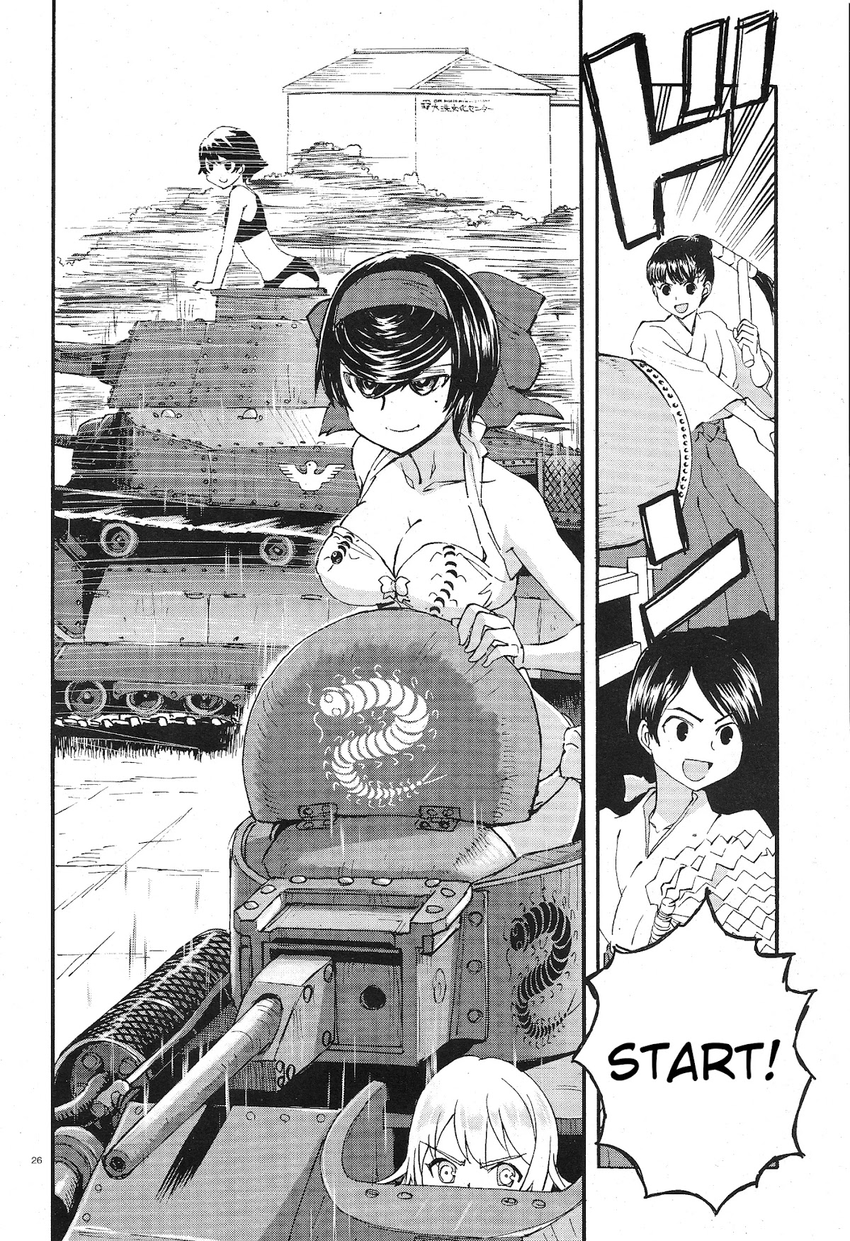 Girls & Panzer - Ribbon no Musha Chapter 9 page 30 - Chapter 9: Ooarai, A late summer challenge