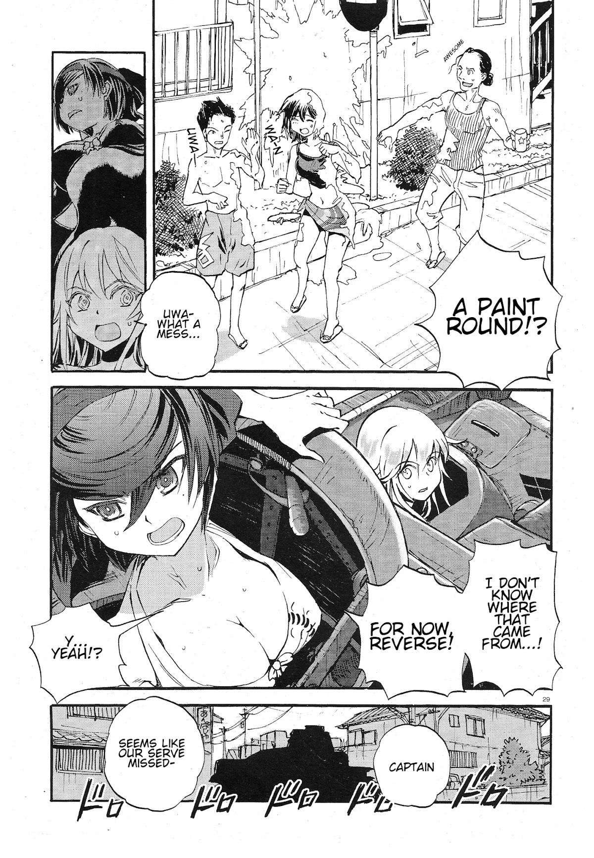 Girls & Panzer - Ribbon no Musha Chapter 9 page 33 - Chapter 9: Ooarai, A late summer challenge
