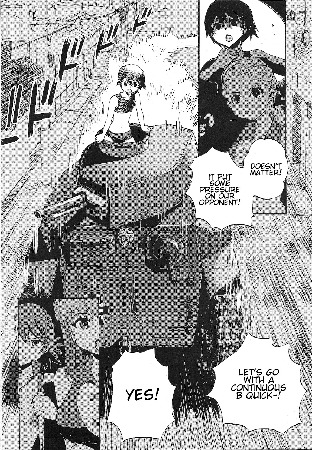 Girls & Panzer - Ribbon no Musha Chapter 9 page 34 - Chapter 9: Ooarai, A late summer challenge