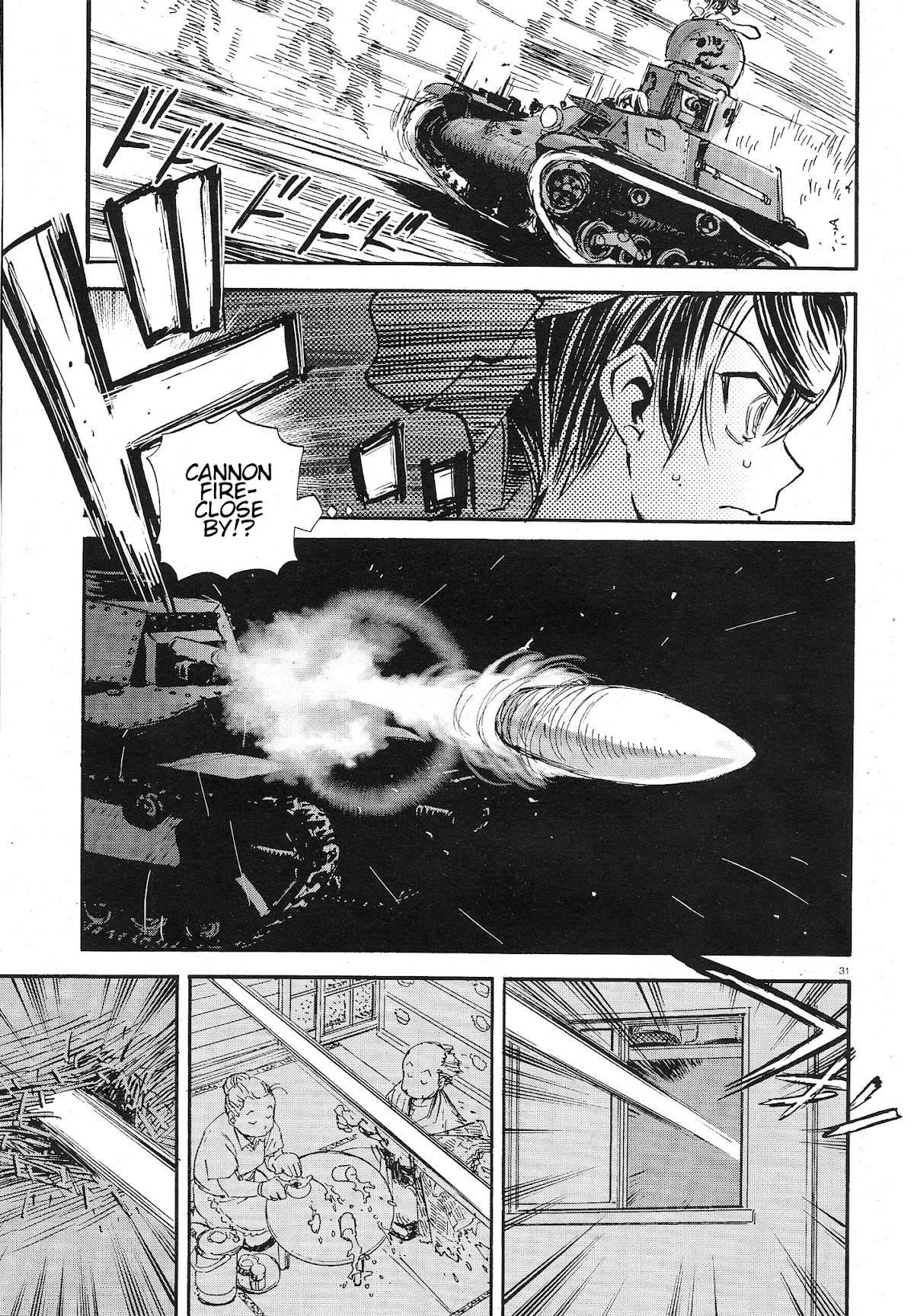 Girls & Panzer - Ribbon no Musha Chapter 9 page 35 - Chapter 9: Ooarai, A late summer challenge