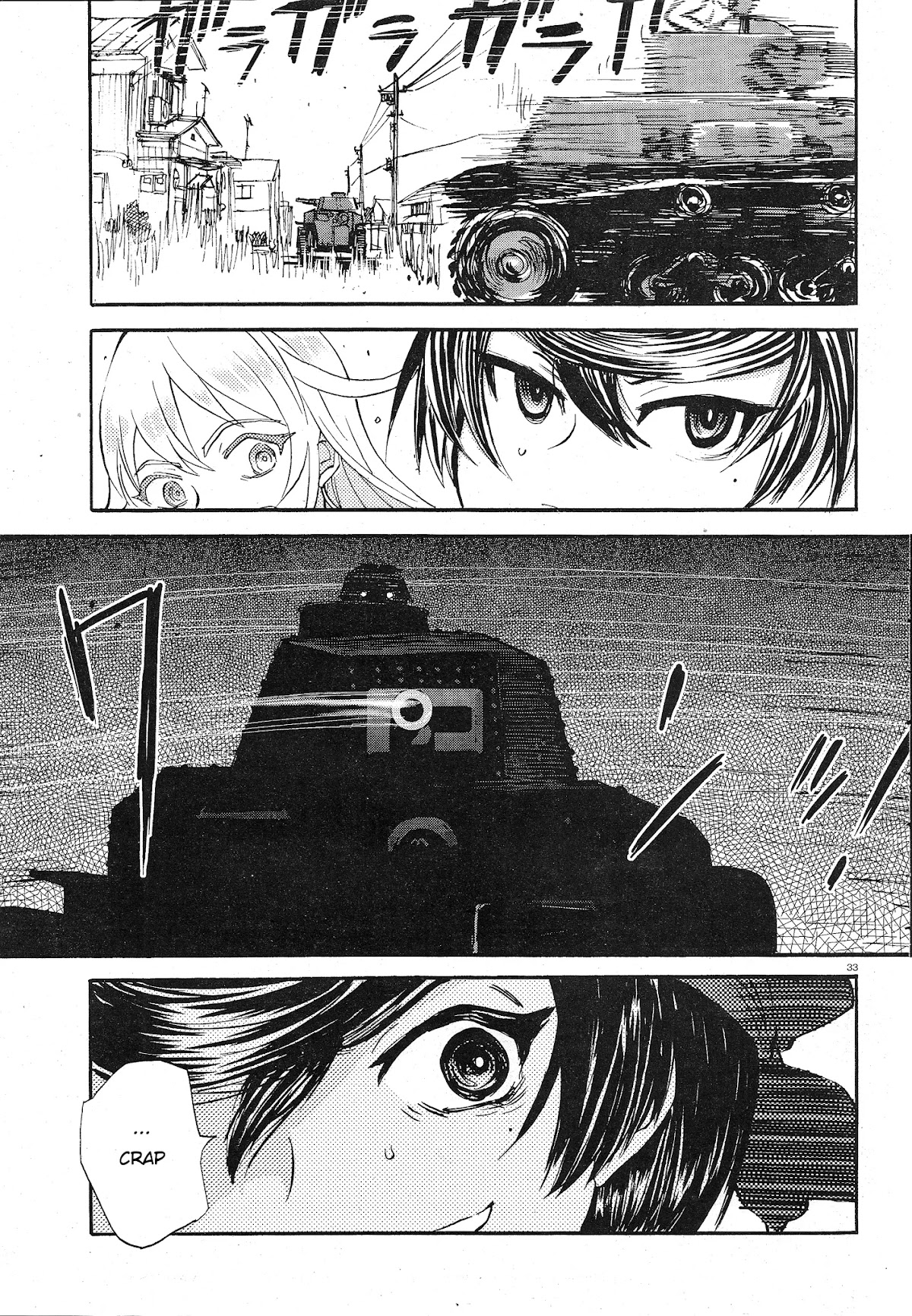 Girls & Panzer - Ribbon no Musha Chapter 9 page 37 - Chapter 9: Ooarai, A late summer challenge