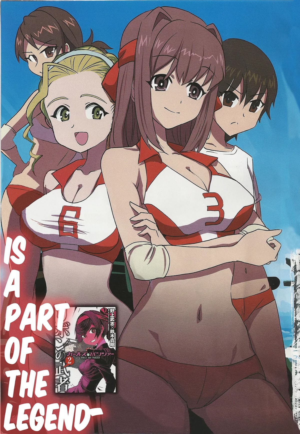 Girls & Panzer - Ribbon no Musha Chapter 9 page 4 - Chapter 9: Ooarai, A late summer challenge