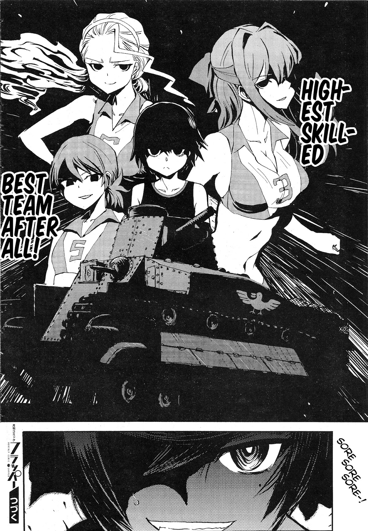 Girls & Panzer - Ribbon no Musha Chapter 9 page 40 - Chapter 9: Ooarai, A late summer challenge