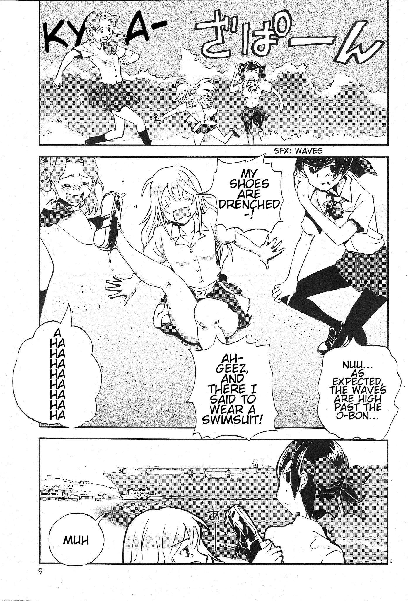 Girls & Panzer - Ribbon no Musha Chapter 9 page 8 - Chapter 9: Ooarai, A late summer challenge